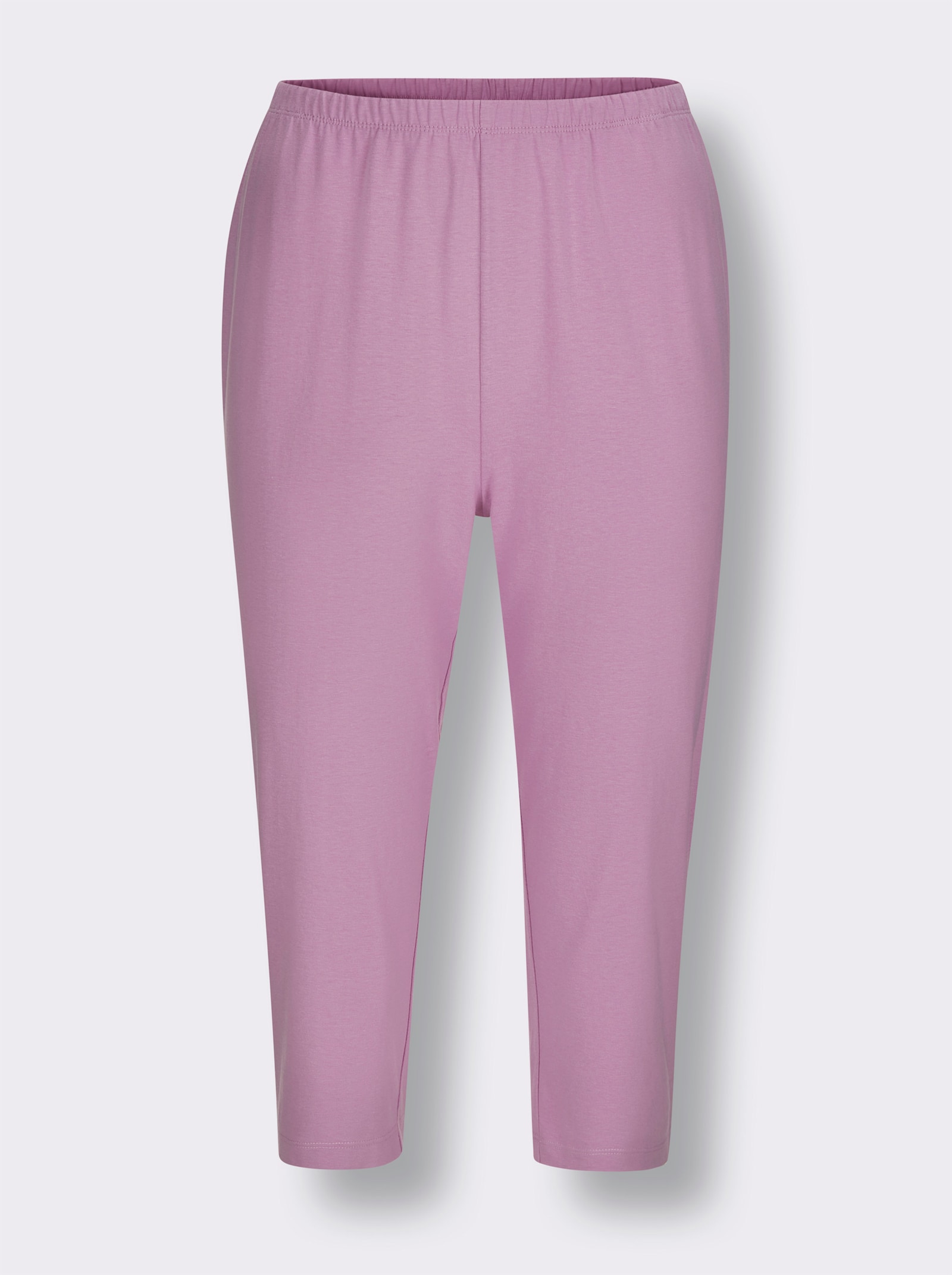 wäschepur Capri-Anzüge - weiss-orchidee-bedruckt + orchidee