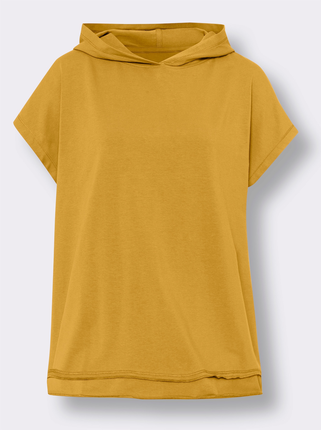 heine T-shirt à capuche - ocre