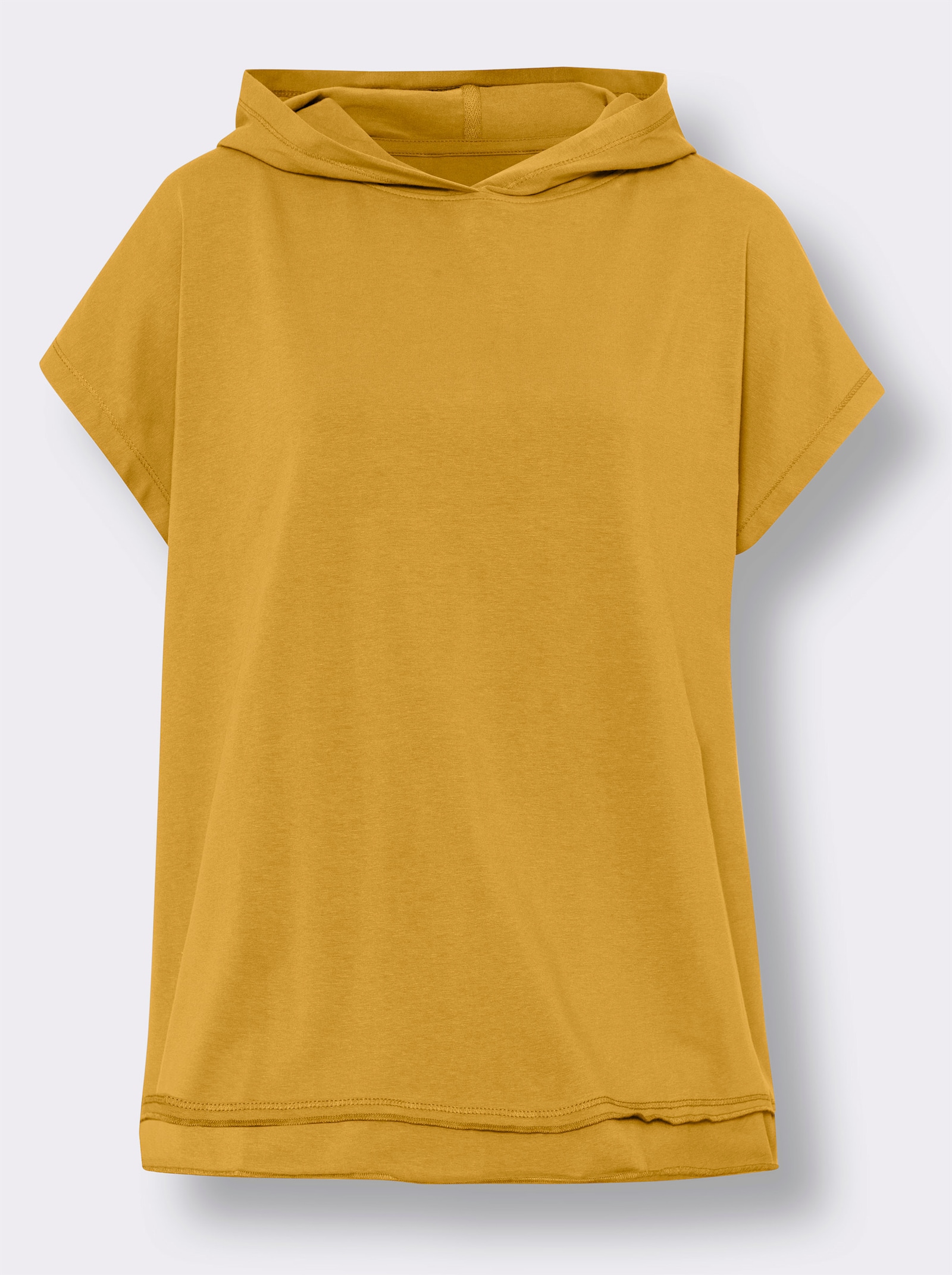 heine Kapuzenshirt länger geschnitten - ocker