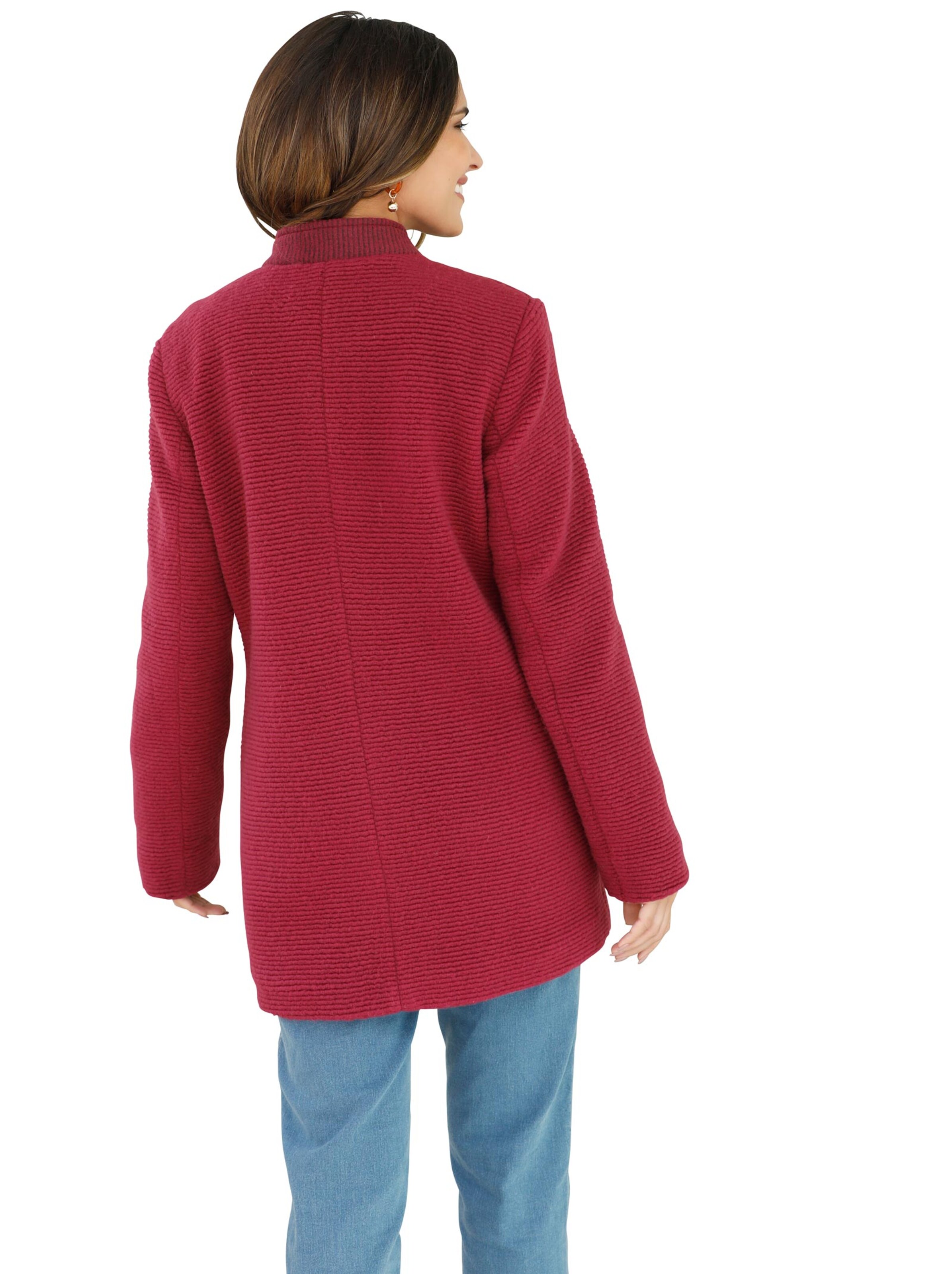 Kurzmantel - bordeaux