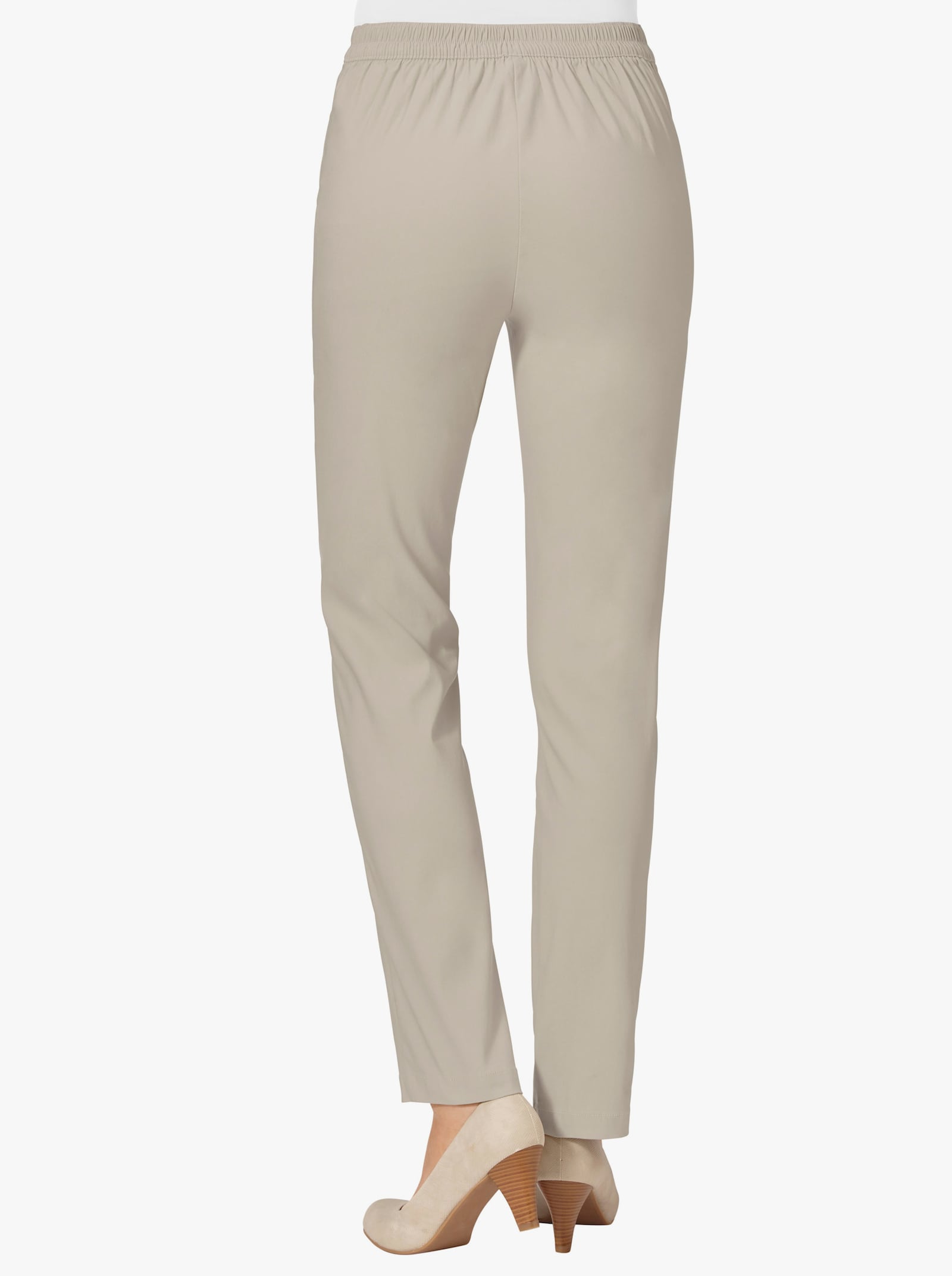 Bengalinhose mit Zierreißverschlüssen - sand