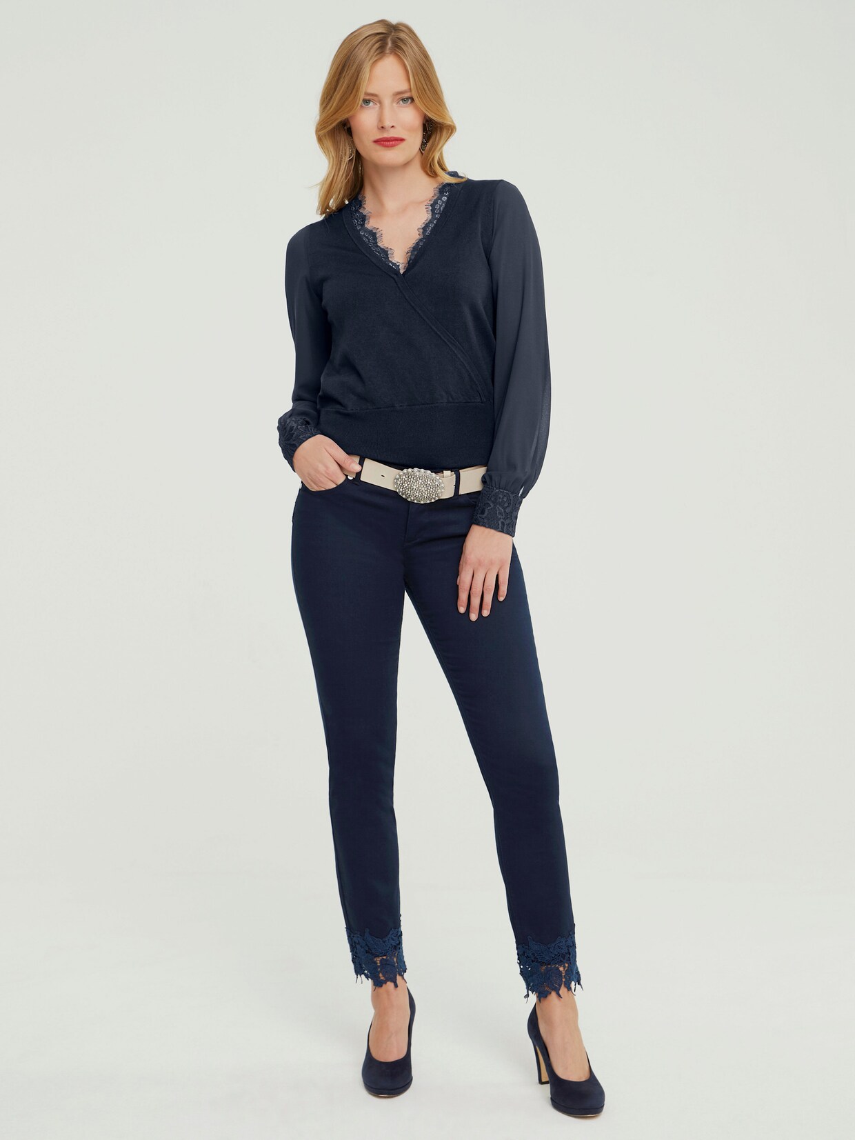 heine Pullover - marine