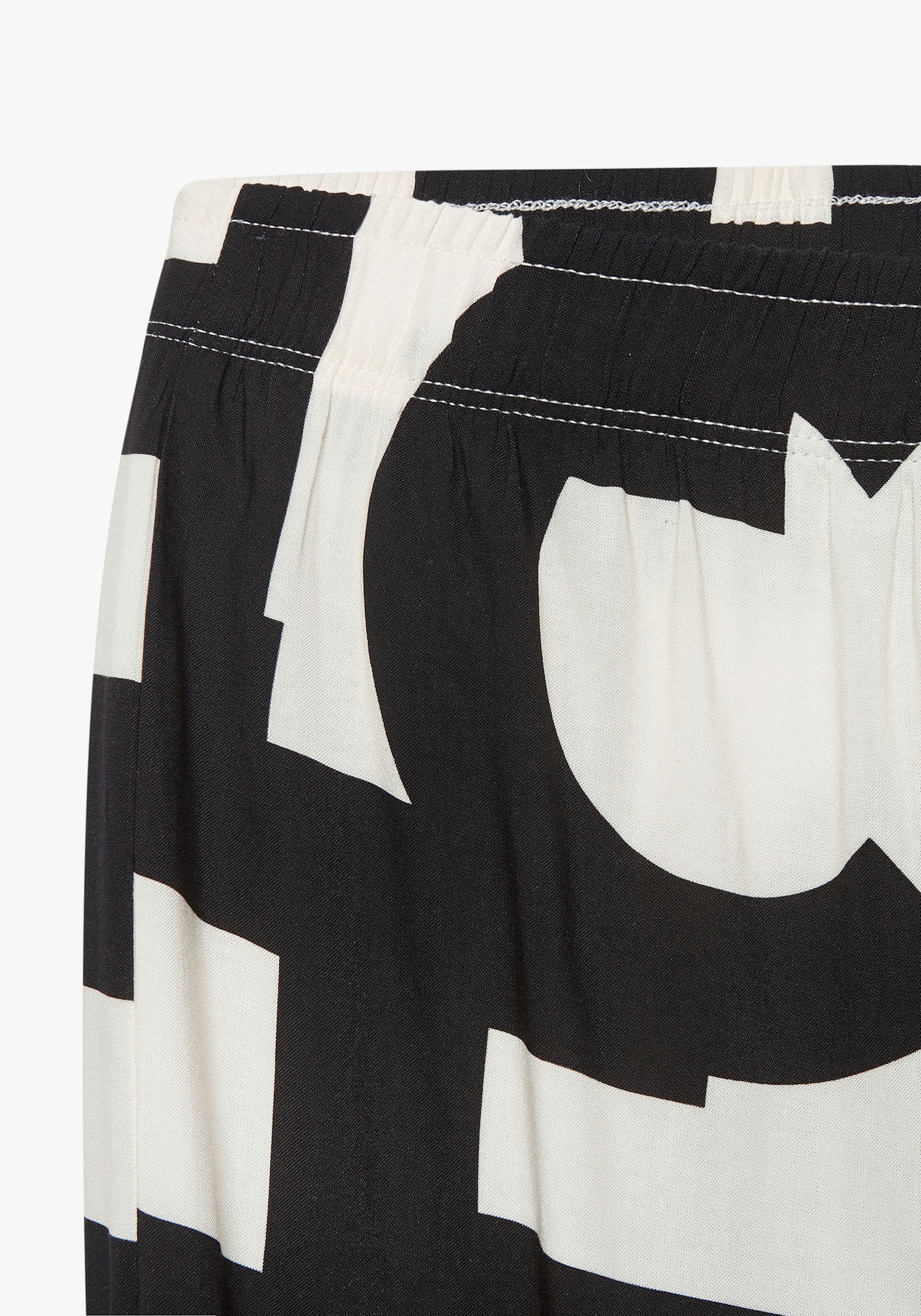 French Connection Bas de pyjama - noir-blanc à motifs