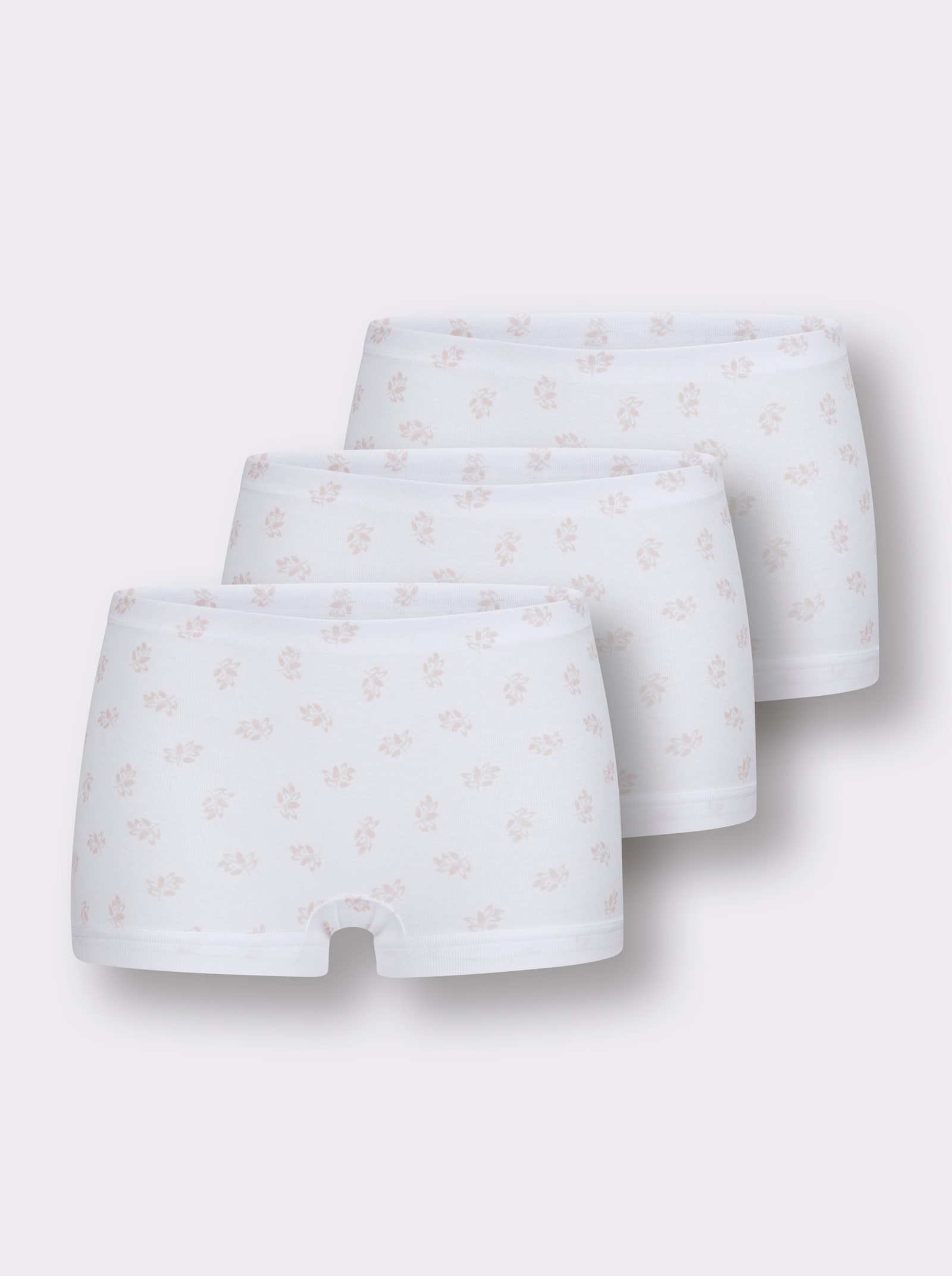 wäschepur Tailleslip - wit geprint