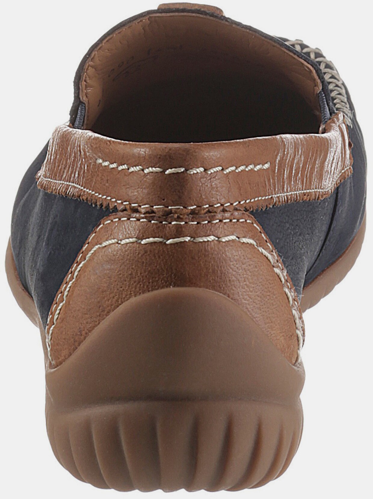 Gabor Slipper - dunkelblau-cognac