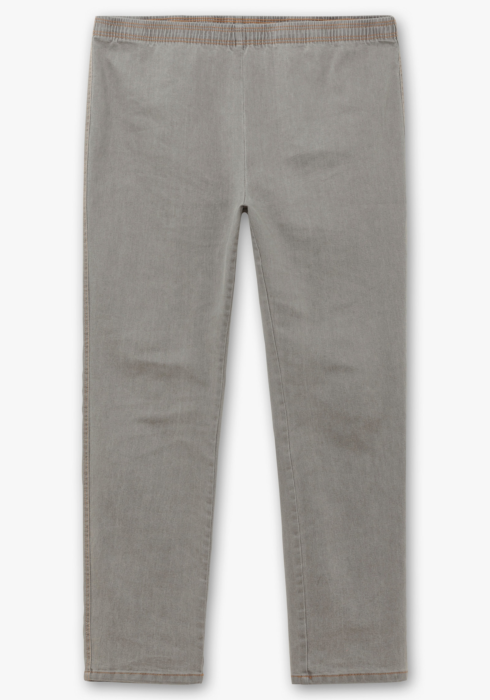 Schlupfjeans schmal geschnitten - grey denim