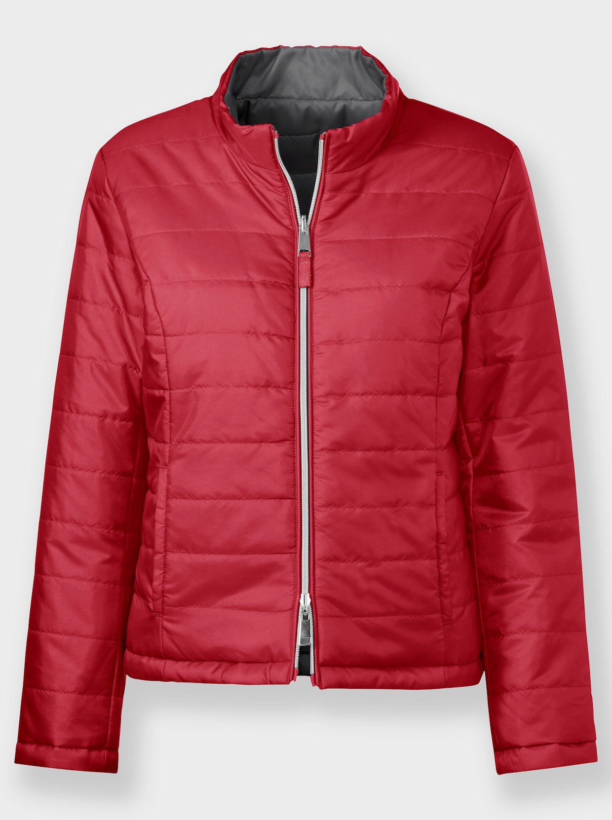 heine Wendejacke - schwarz-rot