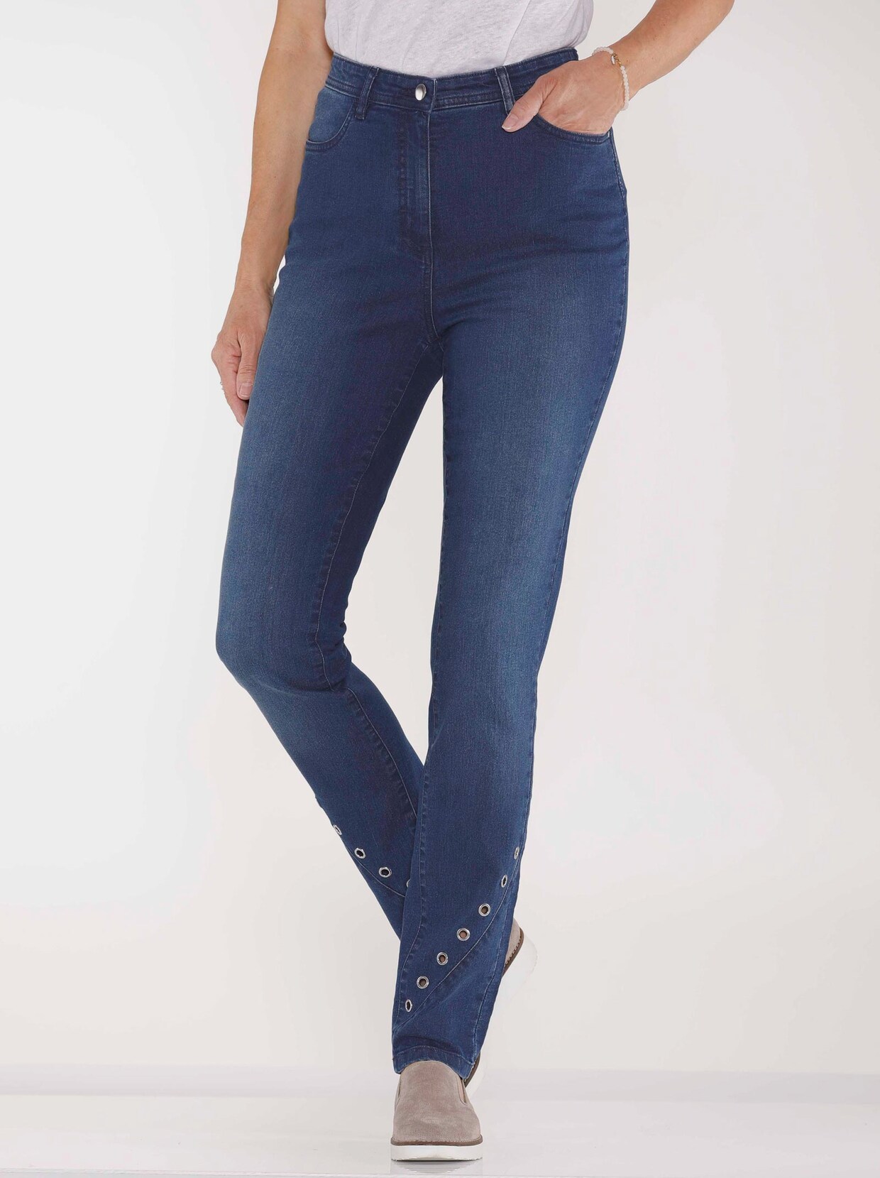 Jeans - blue-stone-washed