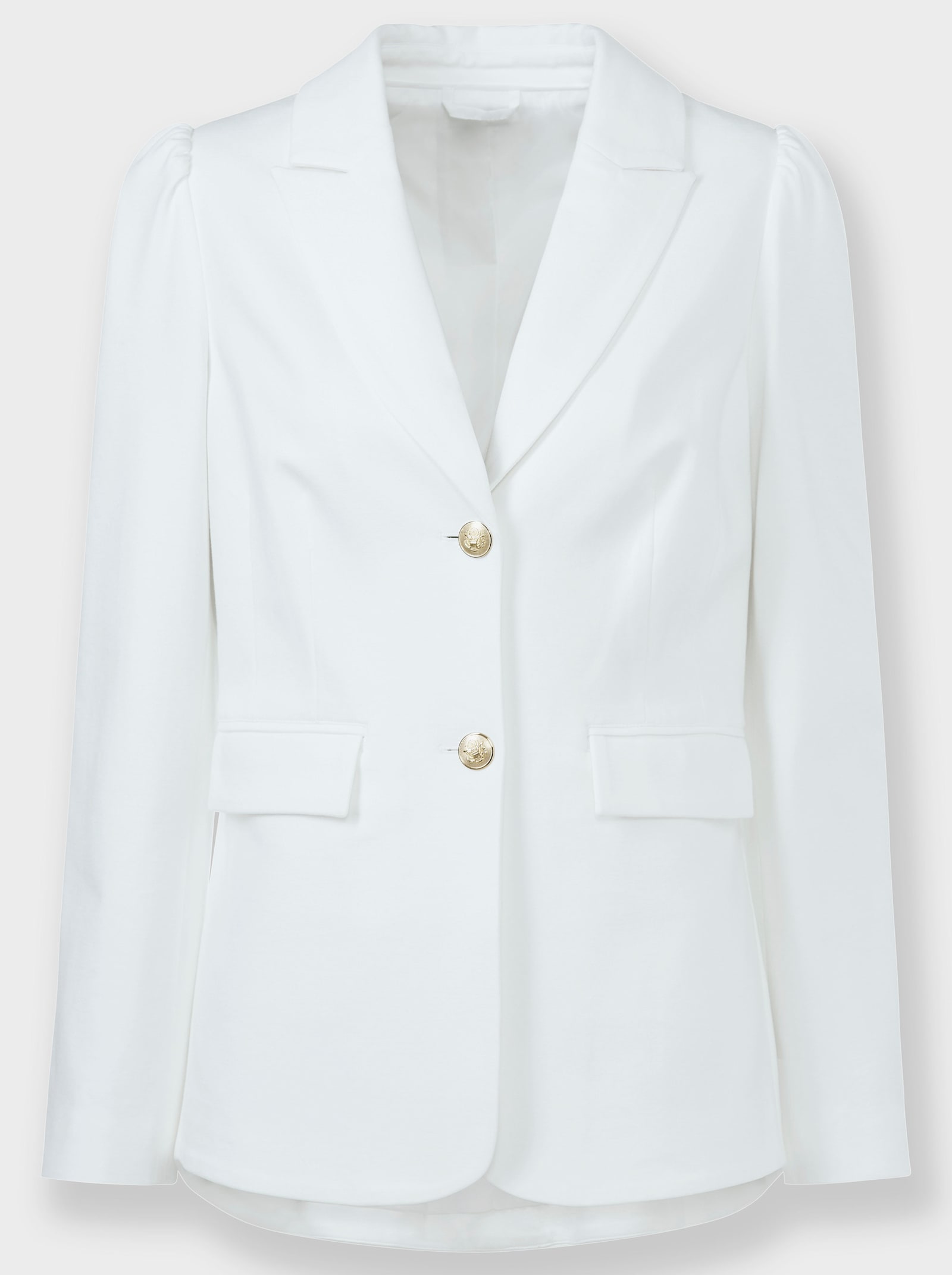 heine Hosenanzug mit Schößchen - ecru