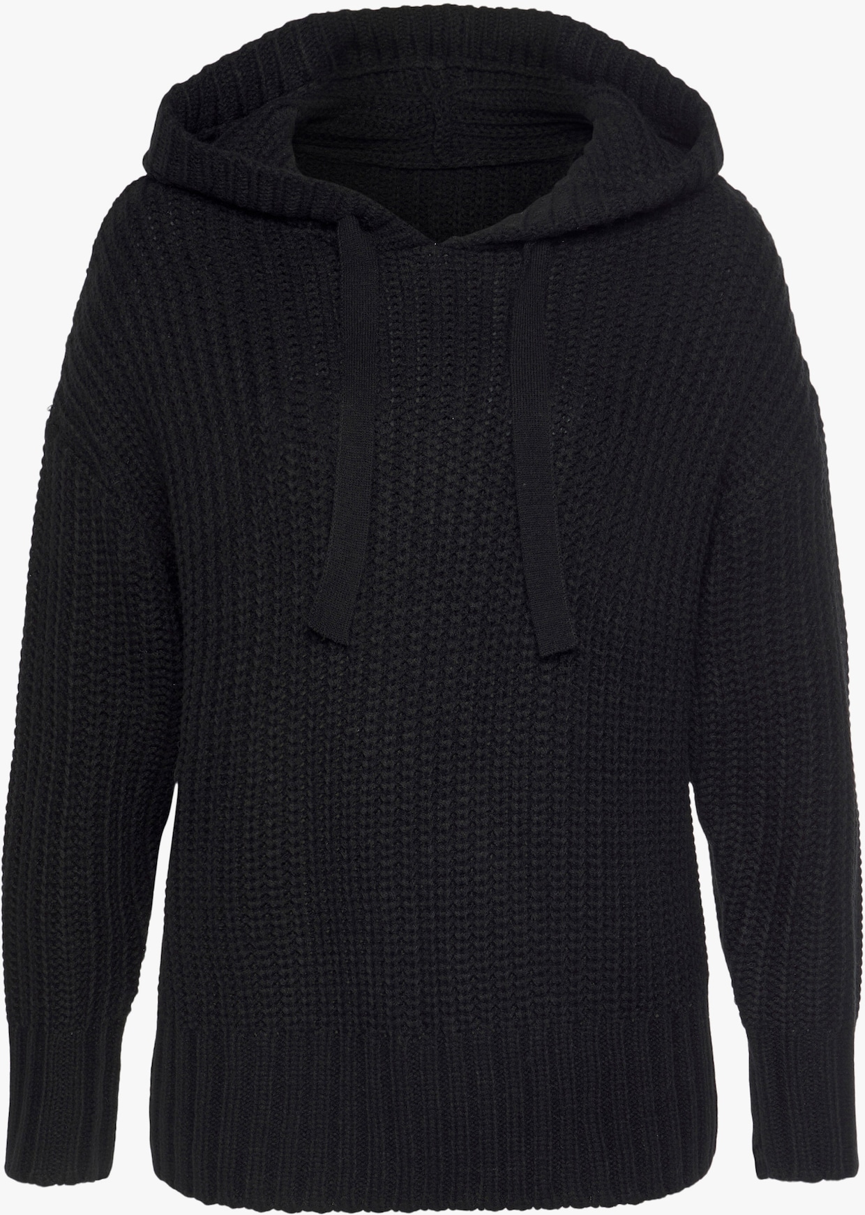 LASCANA Pull à capuche - noir