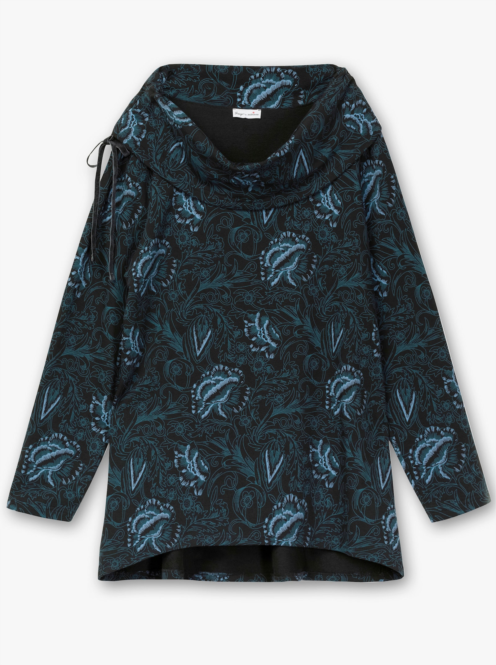 sheego by Joe Browns Sweatshirt - schwarz-bedruckt