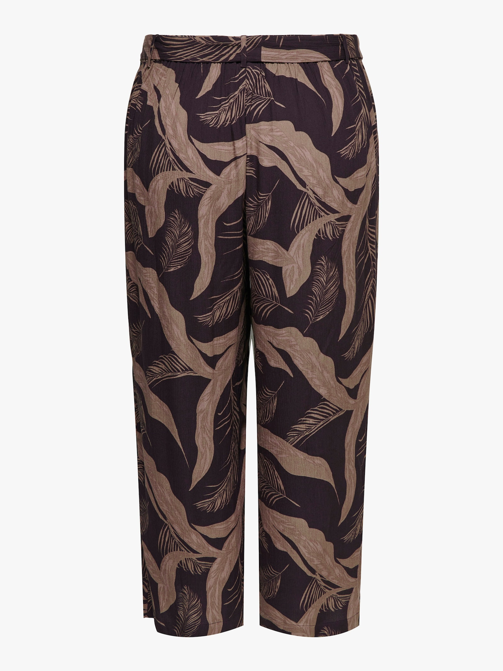 ONLY CARMAKOMA Culotte - shopping bag aop:upscaled palm aop