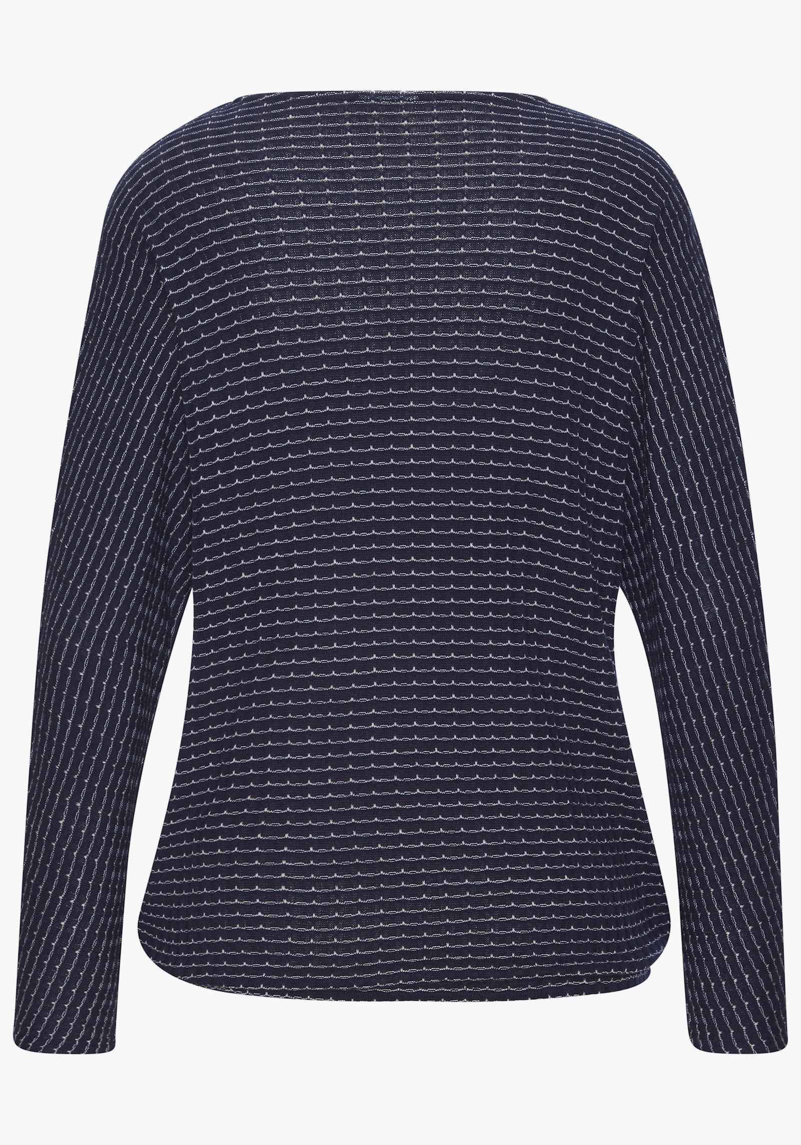 Vivance Shirt met lange mouwen - navy, crème
