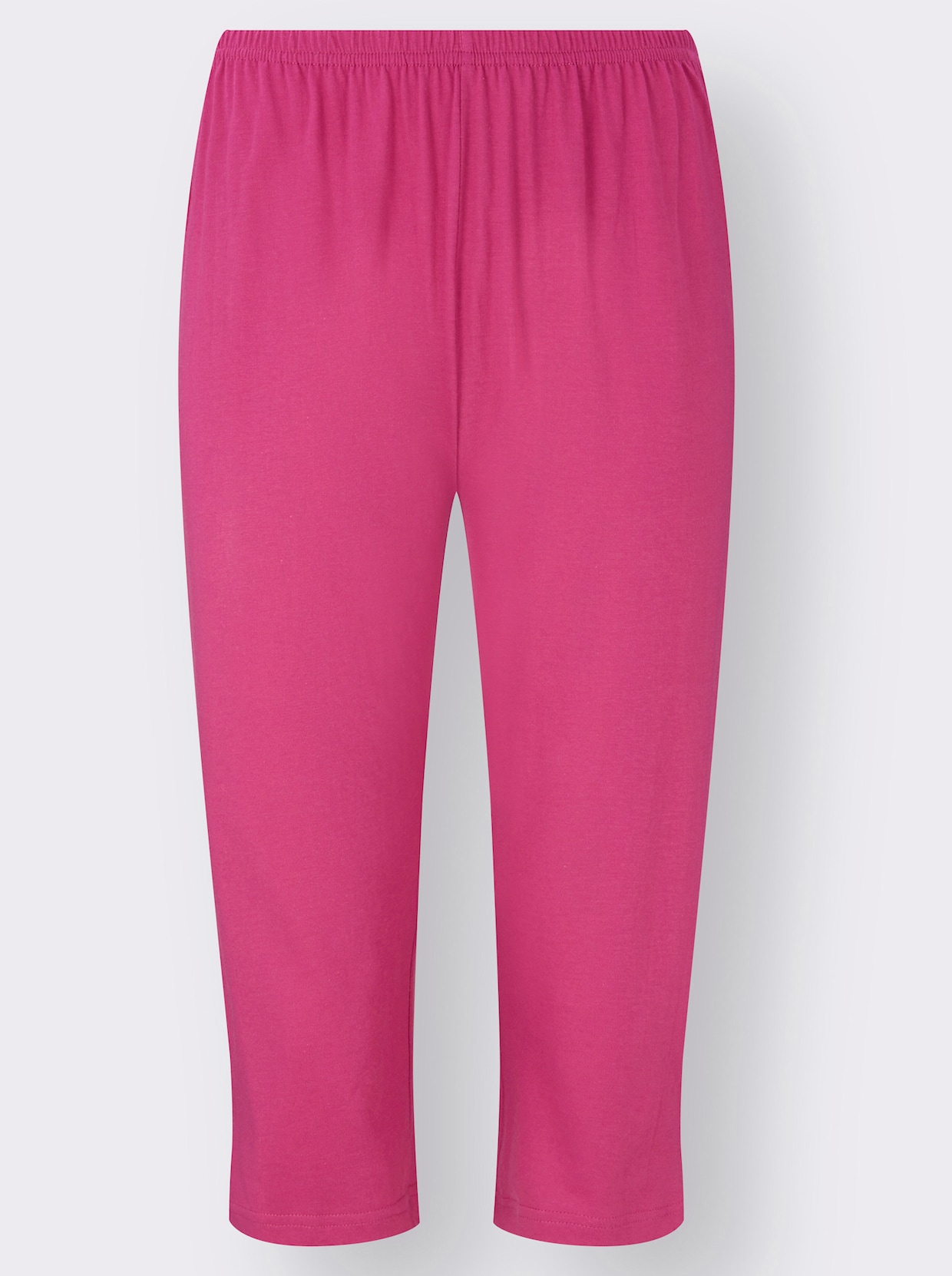 Comtessa Pyjamas courts - fuchsia + fuchsia à rayures fines