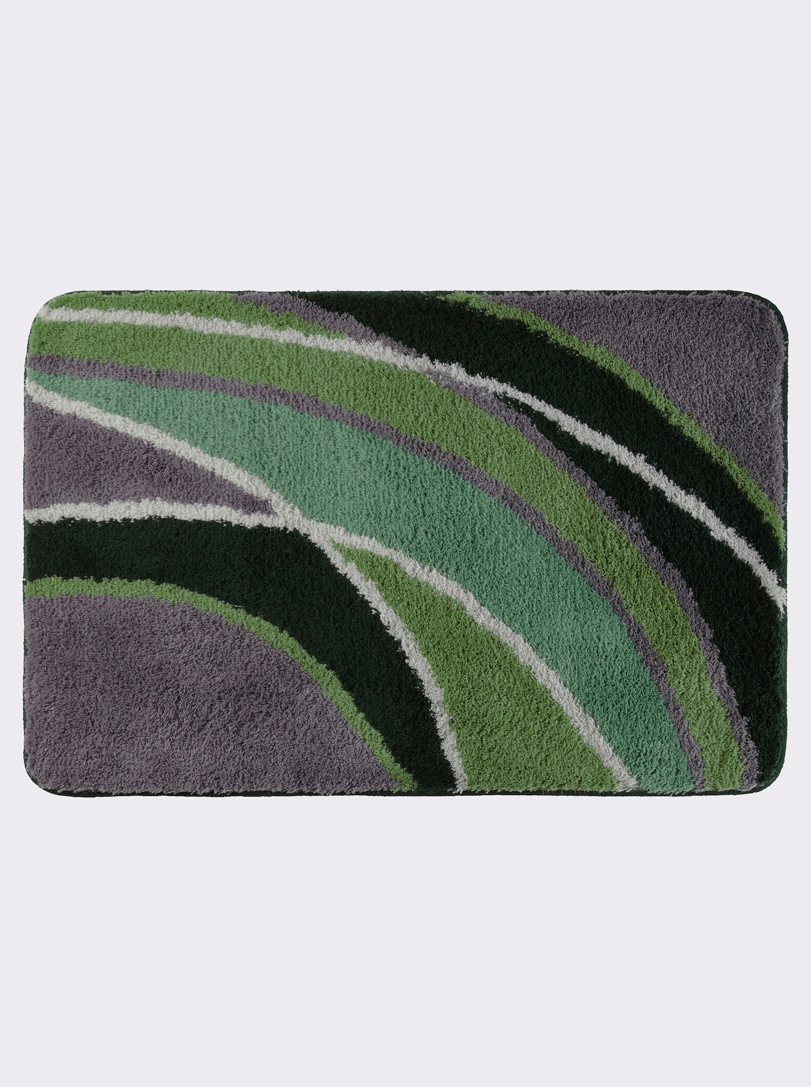 Hagemann Badematte - grau-eucalyptus