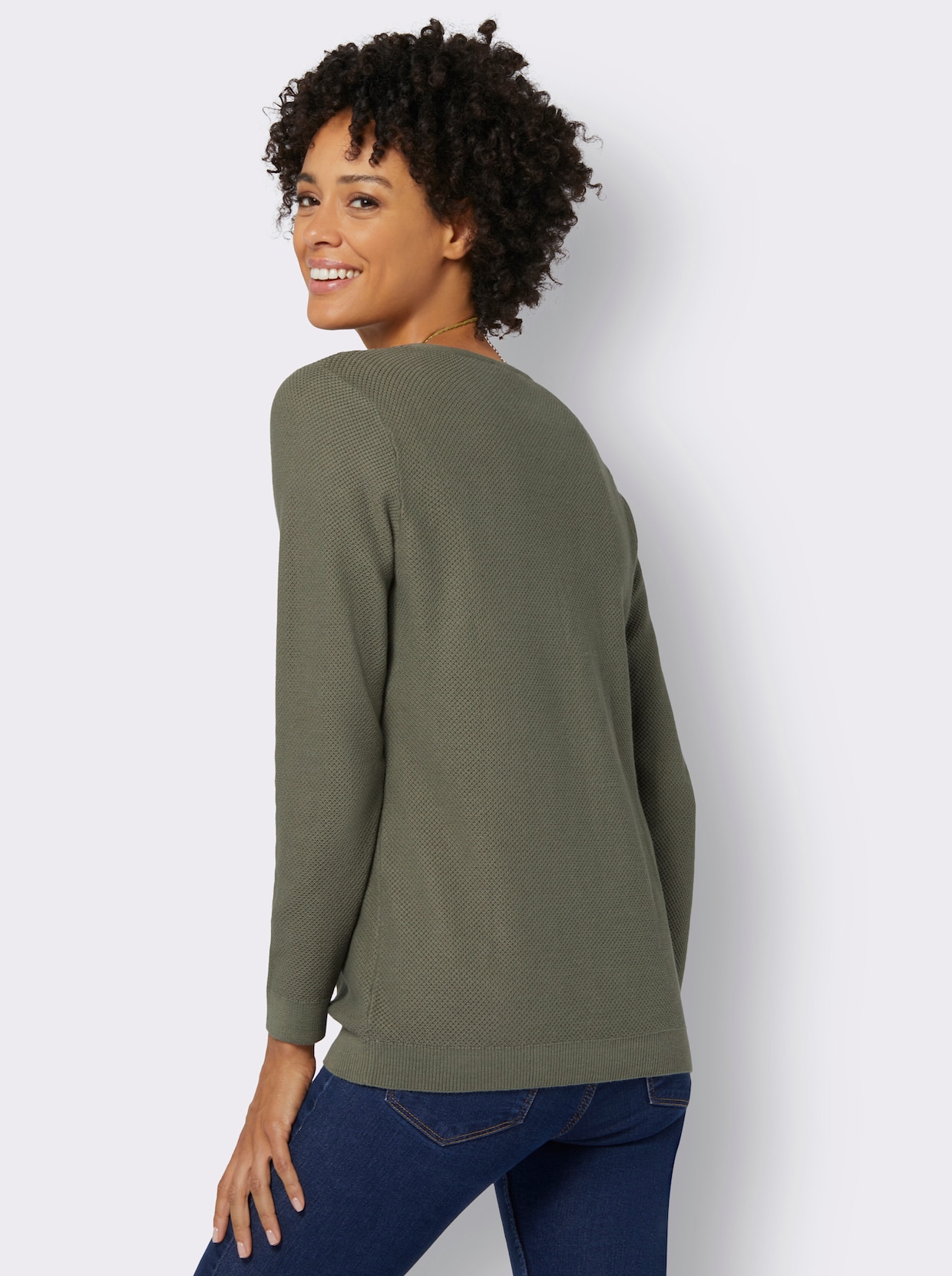 Pullover - khaki