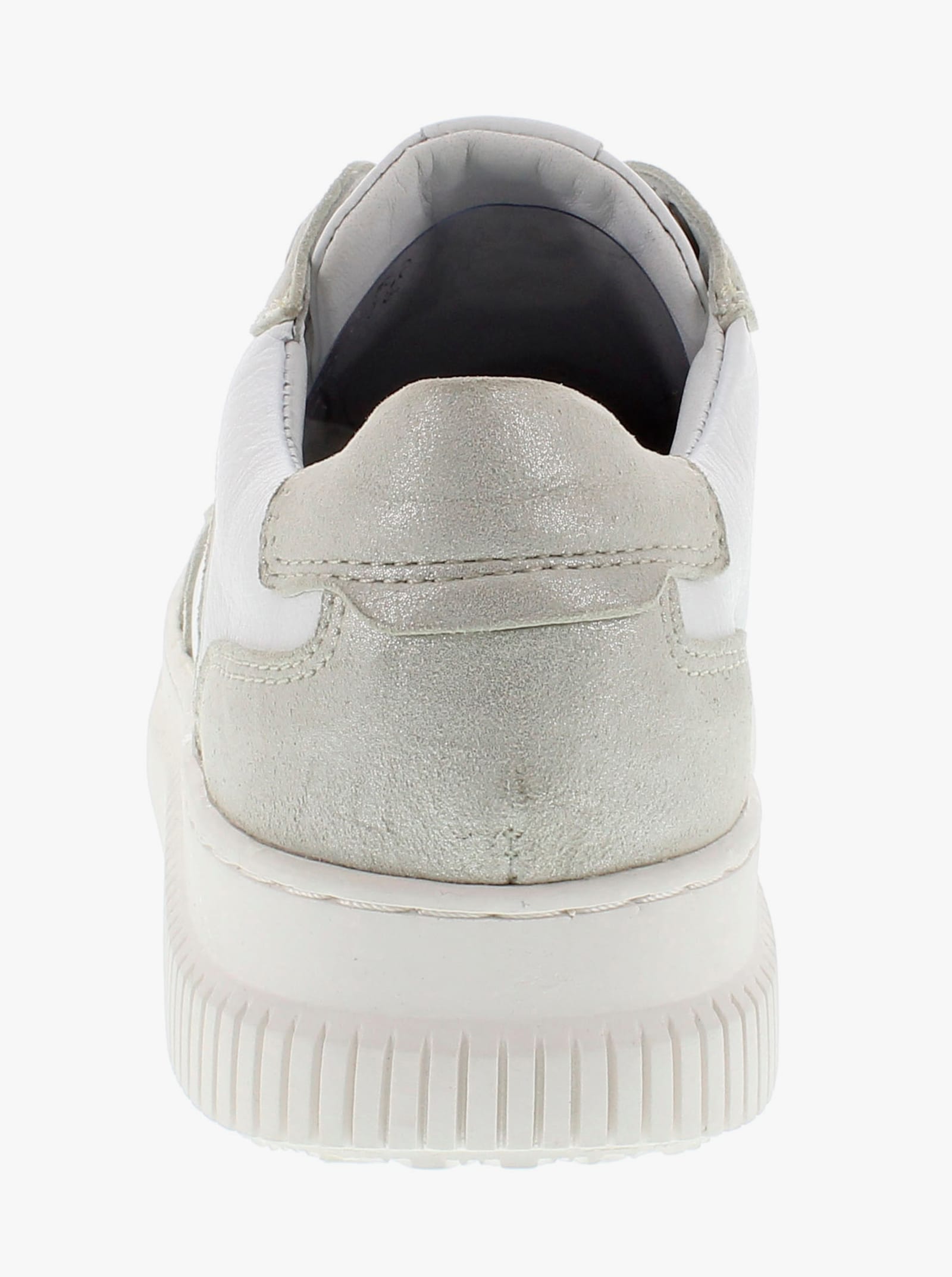 Reflexan Sneaker mit flexibler Laufsohle - weiß-silberfarben