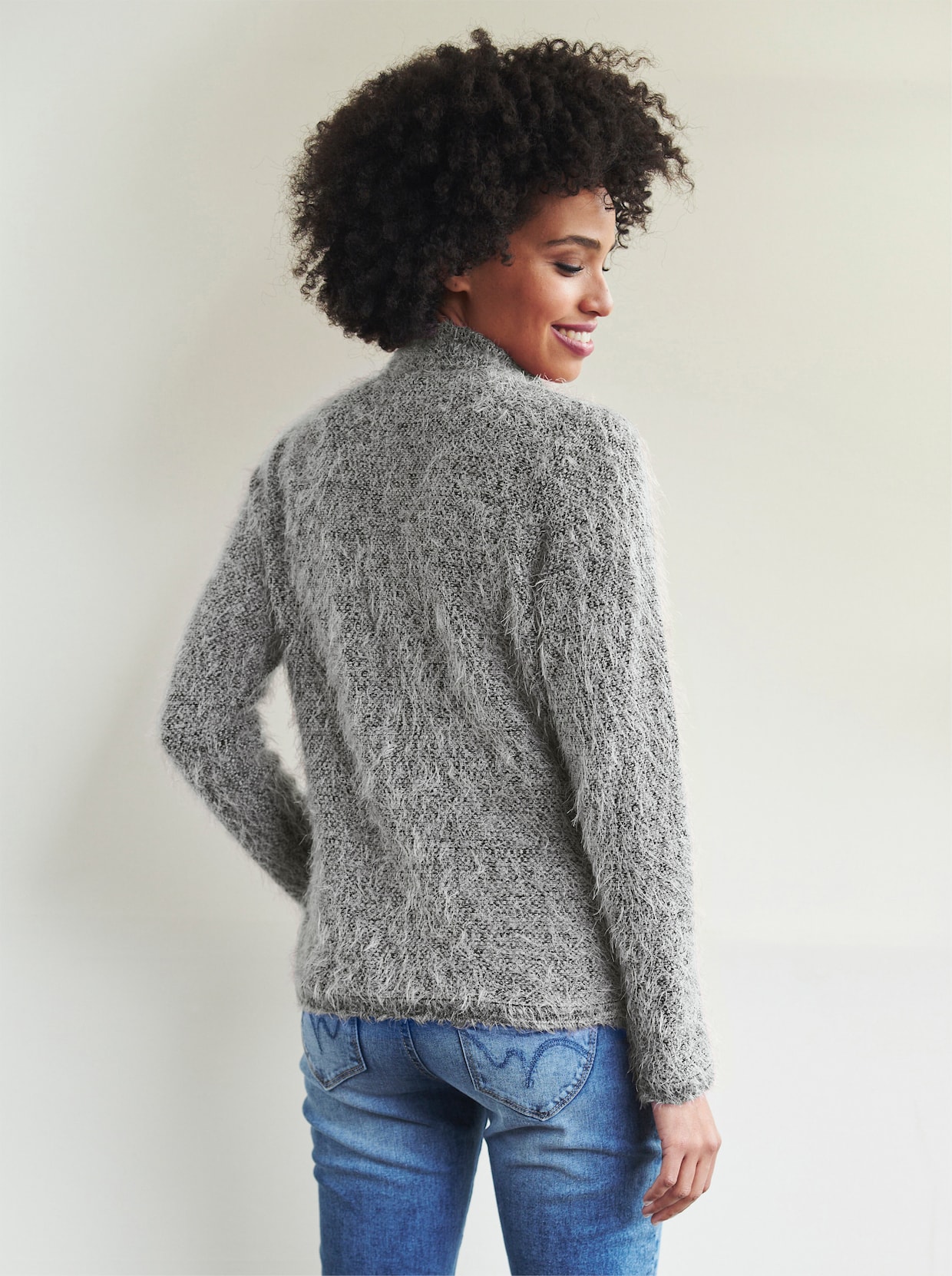 heine Veste en tricot - gris