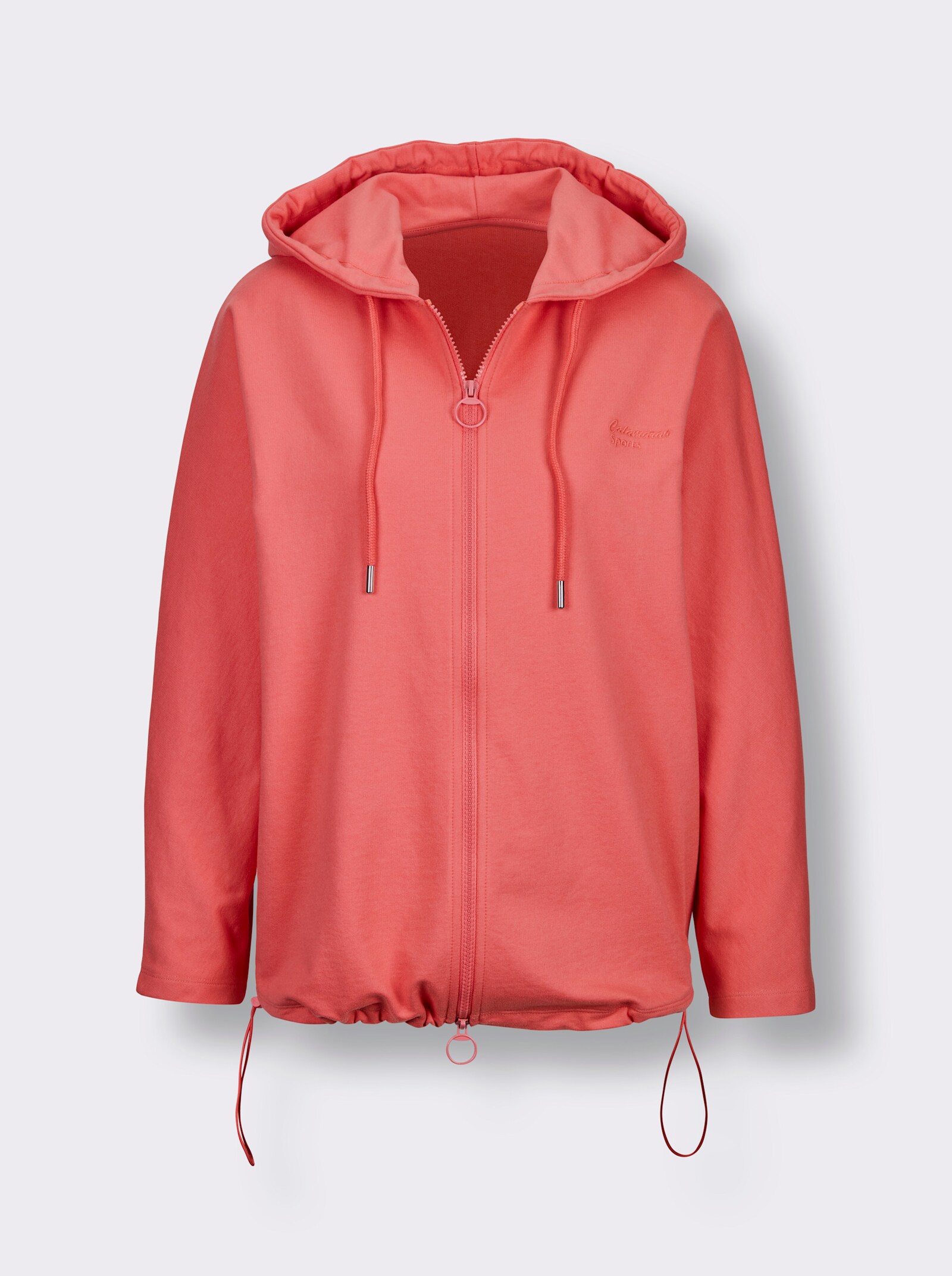 Catamaran Sports Shirtjacke mit 2-Wege-Reißverschluss - koralle