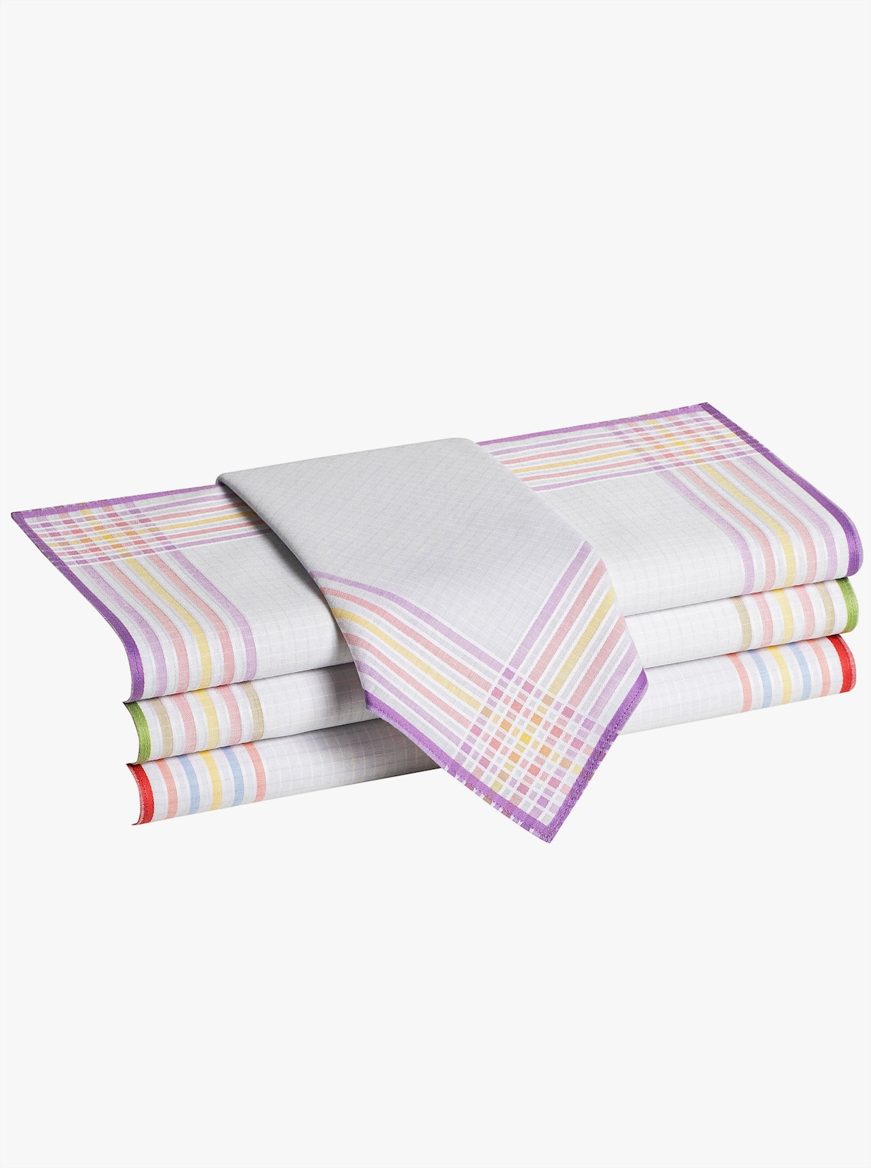 Damen-Taschentücher - farbig-sortiert