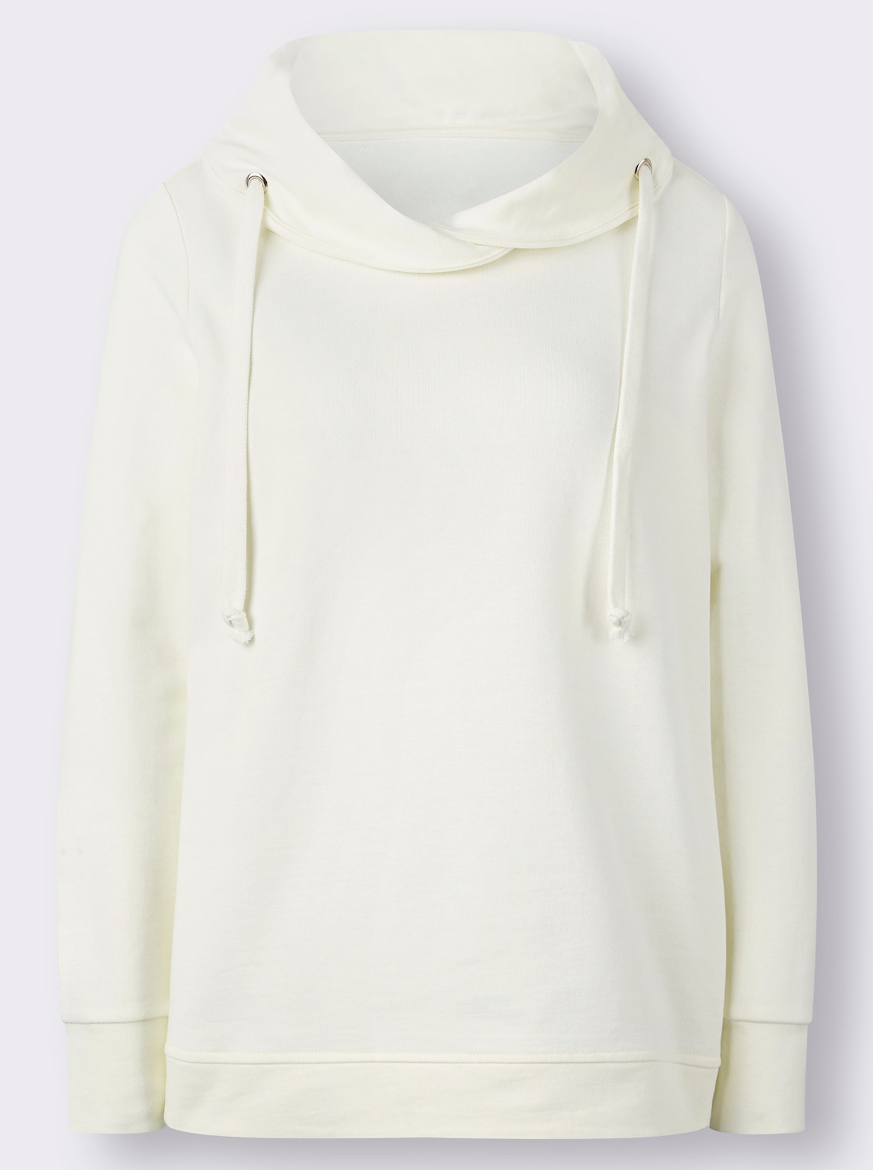 Sweat-shirt - blanc cassé