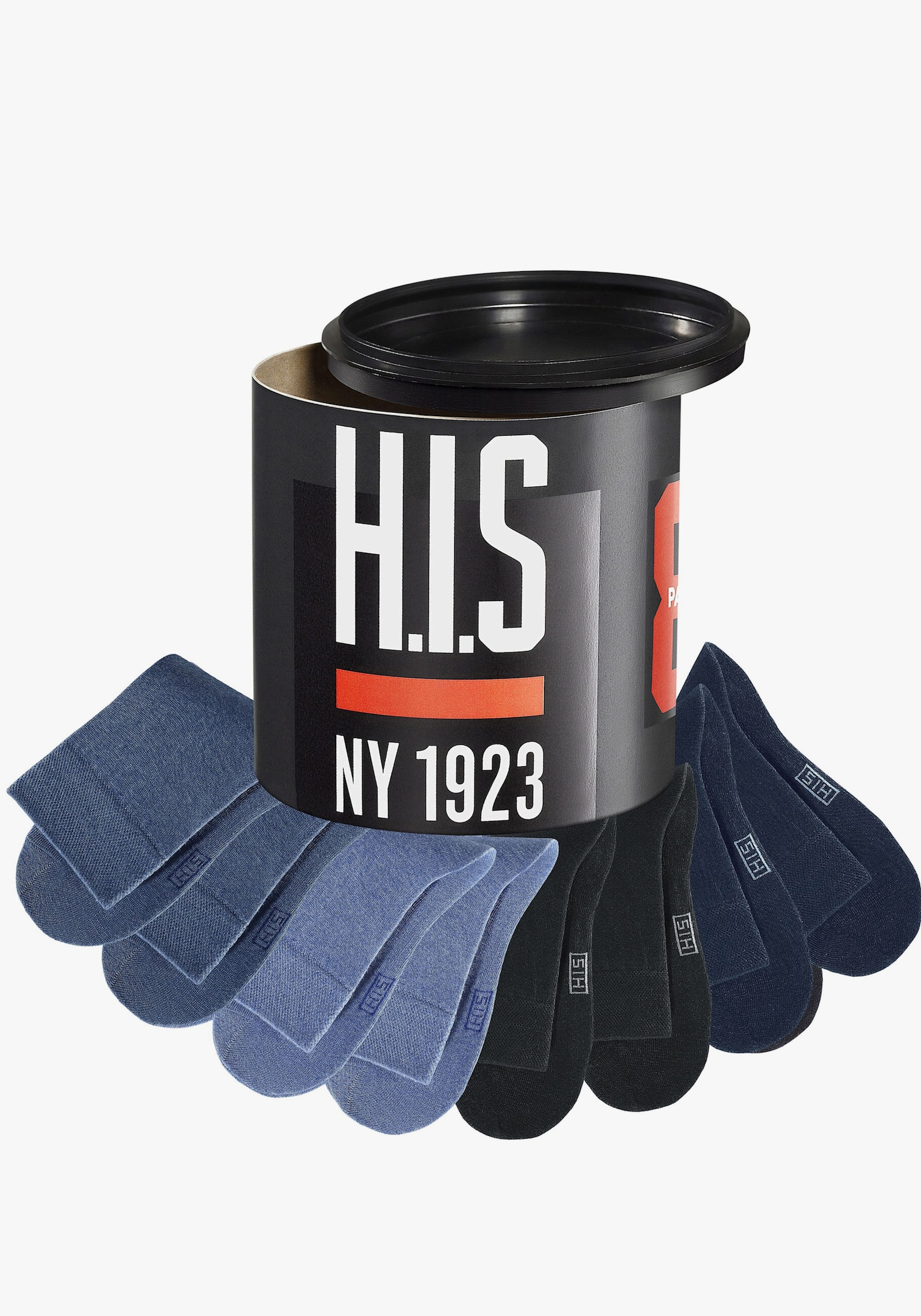 H.I.S Socken - schwarz-marine-jeans