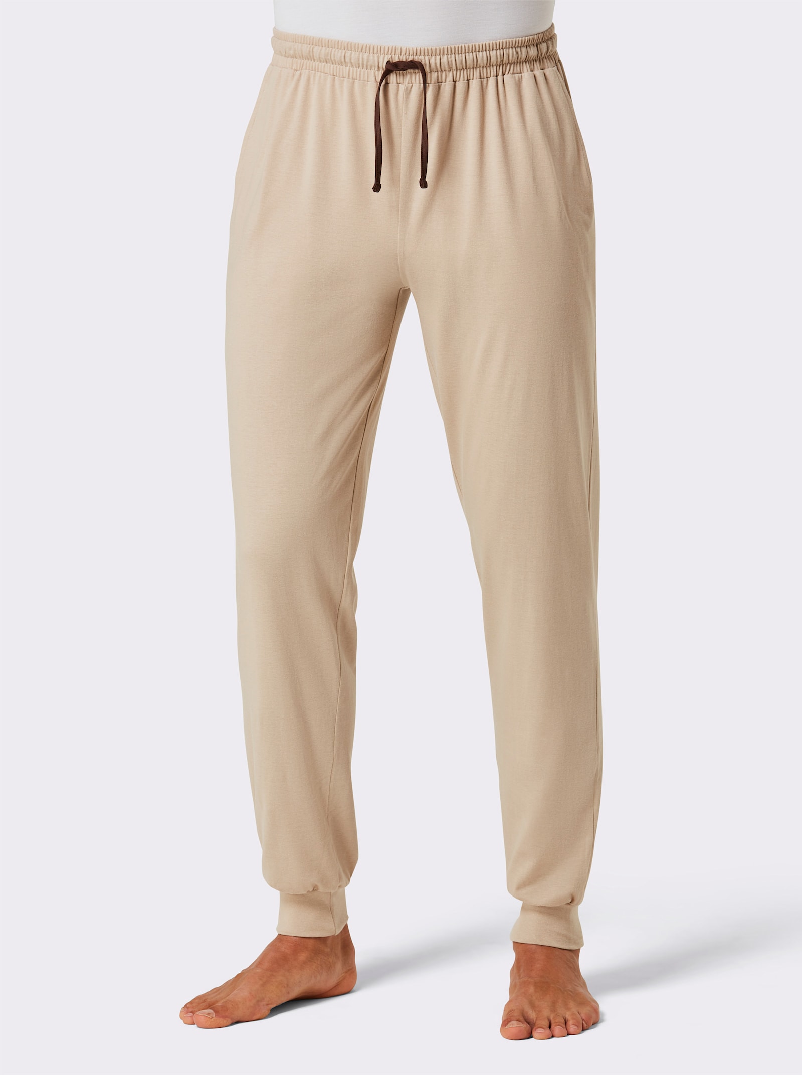 wäschepur men Broek, lang - beige