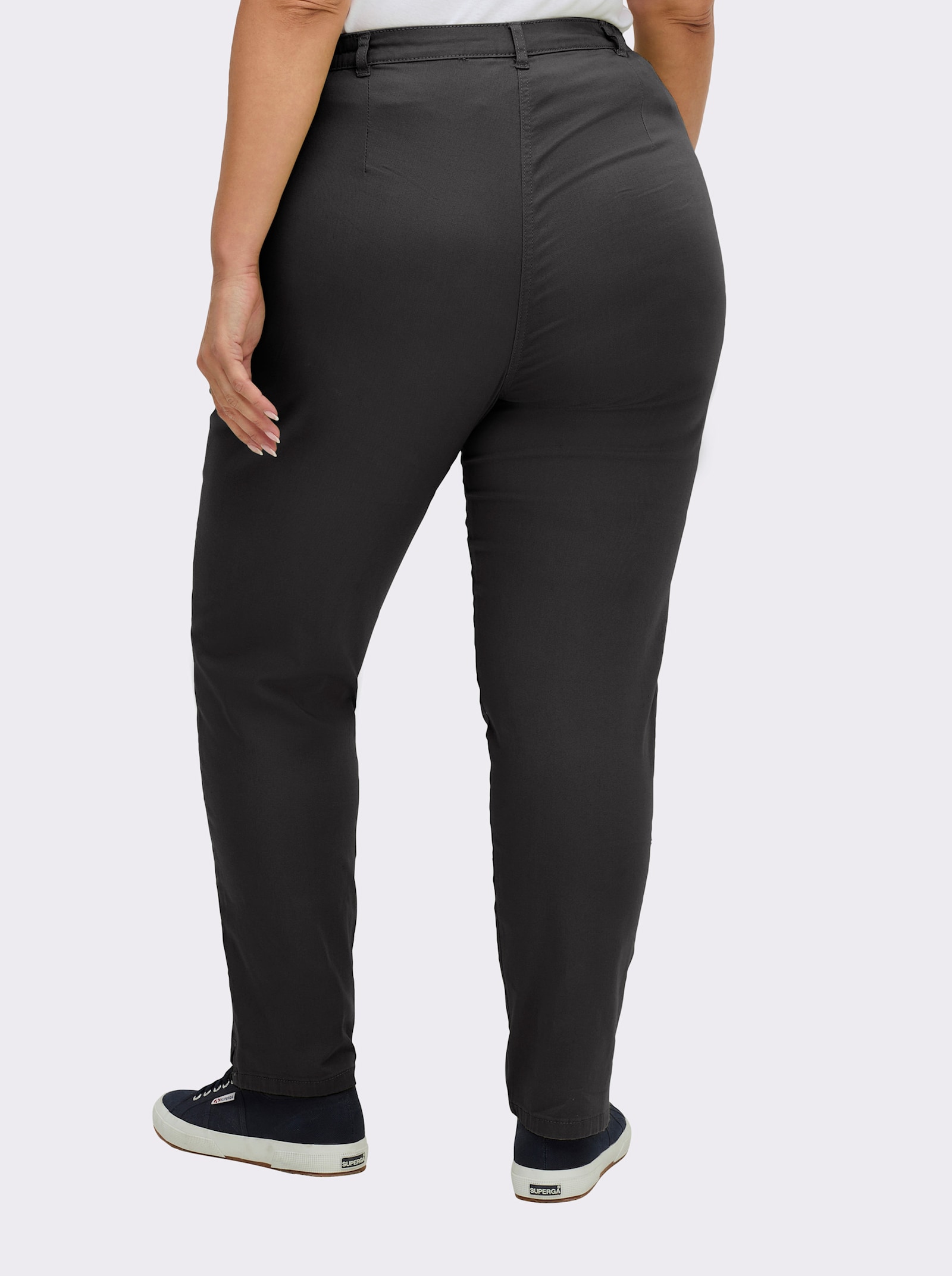 Jeans mit Stretch-Anteil - schwarz