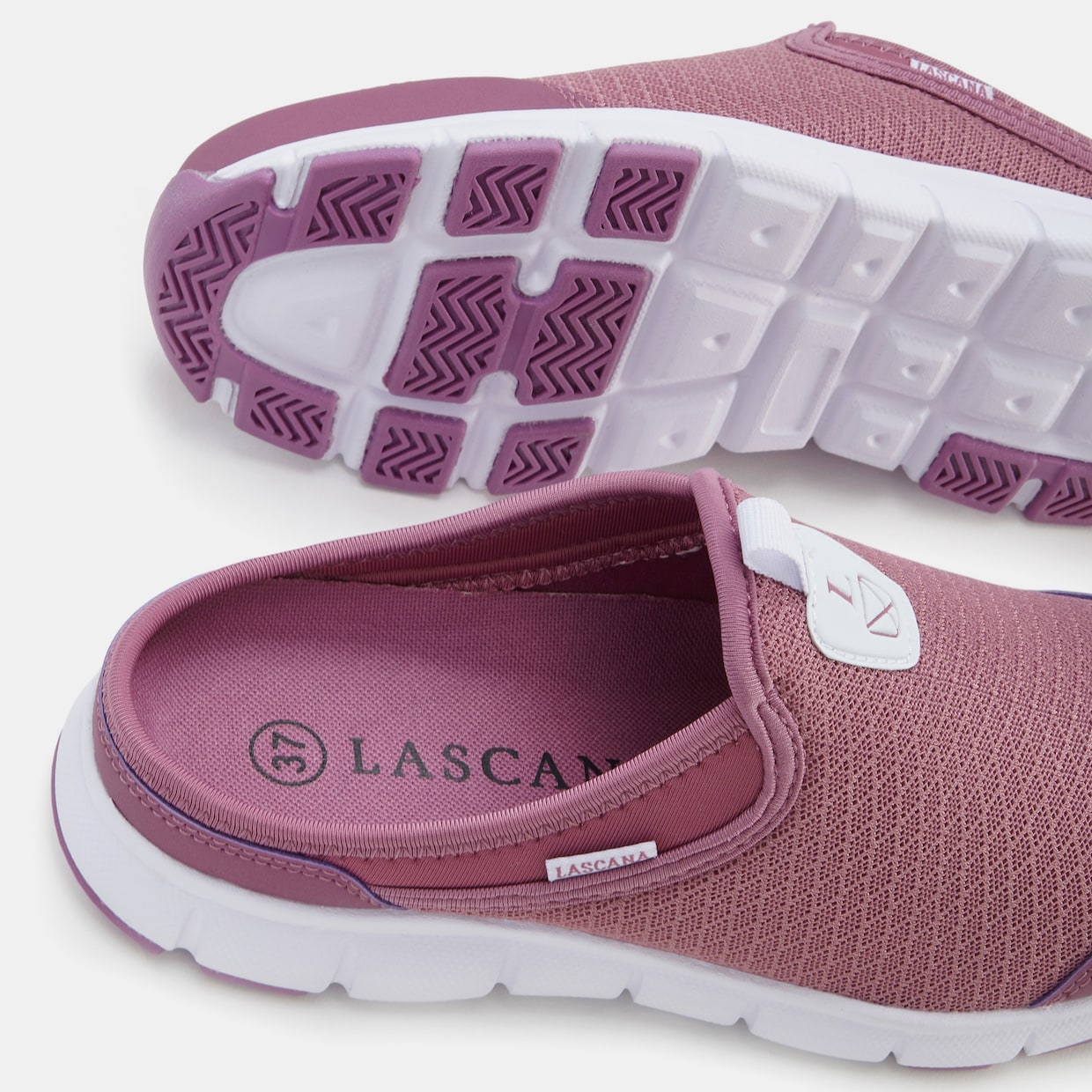 LASCANA Slip-On Sneaker in mauve | heine