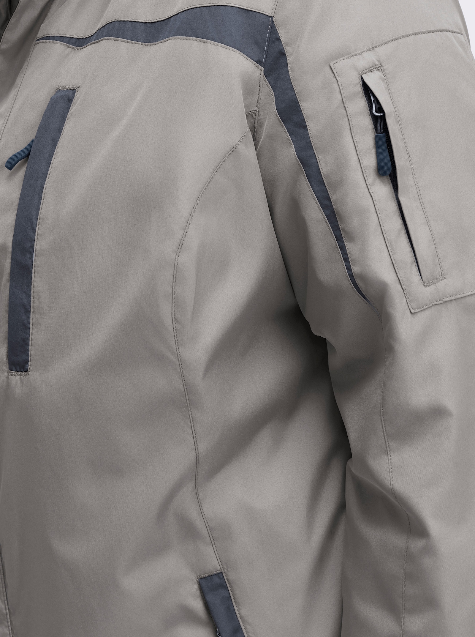 Funktionsjacke wind- und wasserabweisend - grau