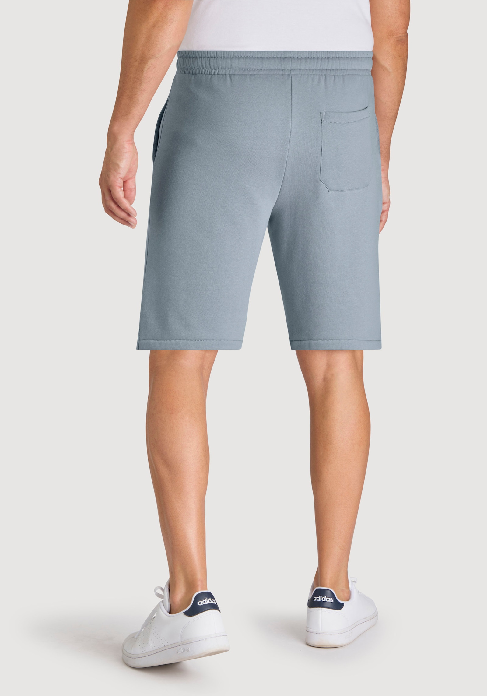 John Devin Sweatshorts - blaugrau