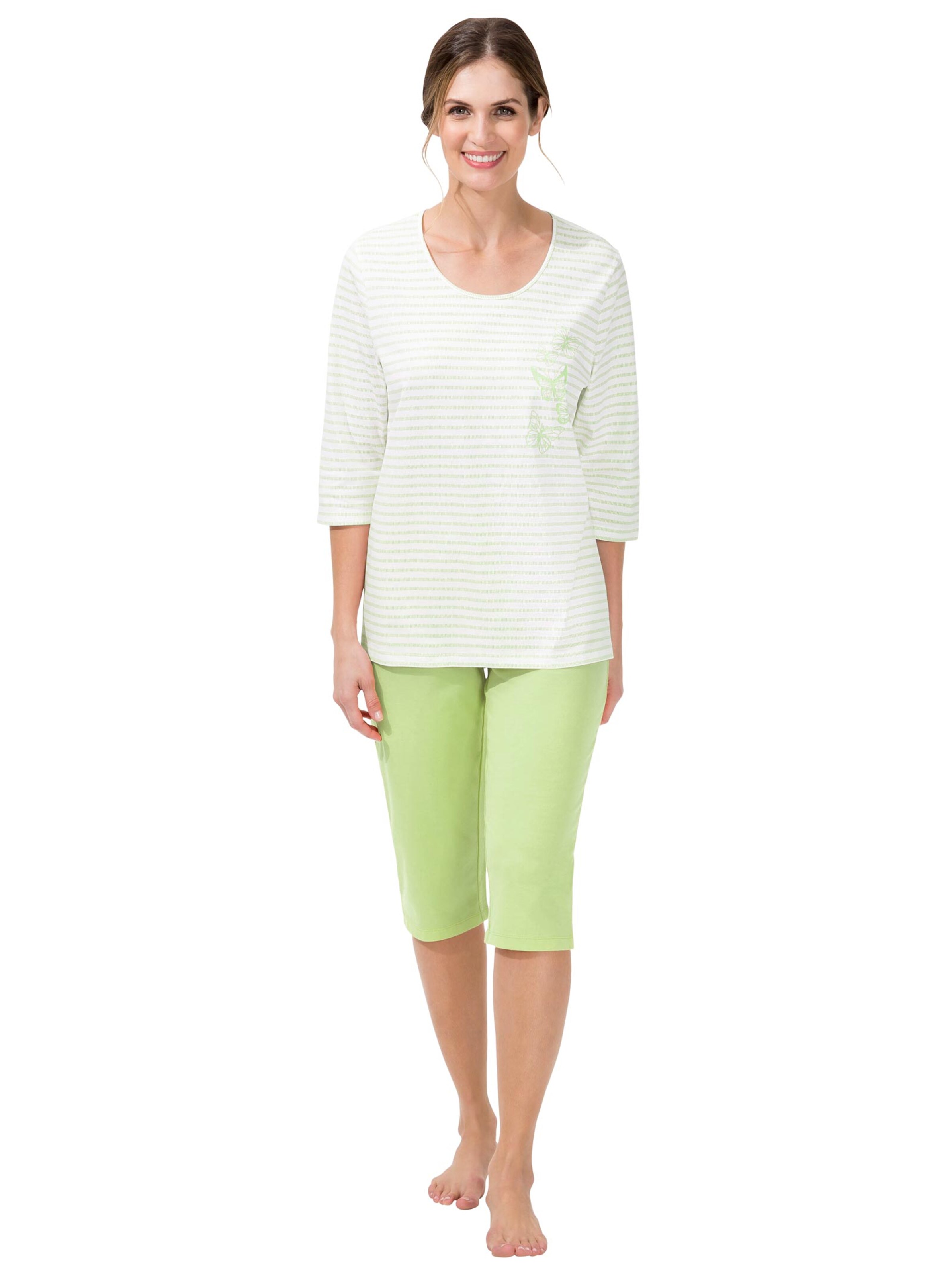 wäschepur Capri-Anzüge - grün + melba