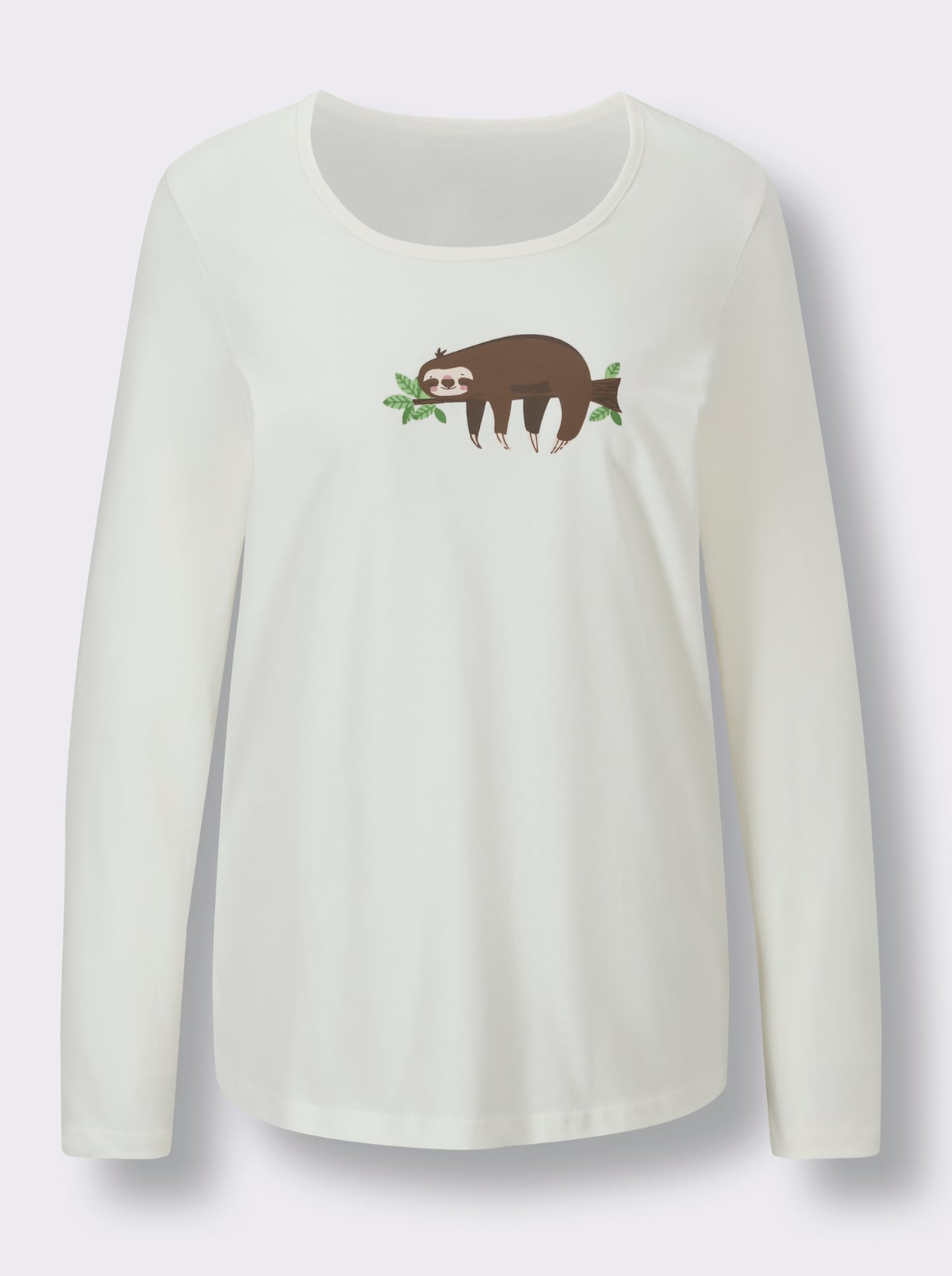 wäschepur Pyjama's - ecru/appelgroen bedrukt + resedagroen/ecru bedrukt