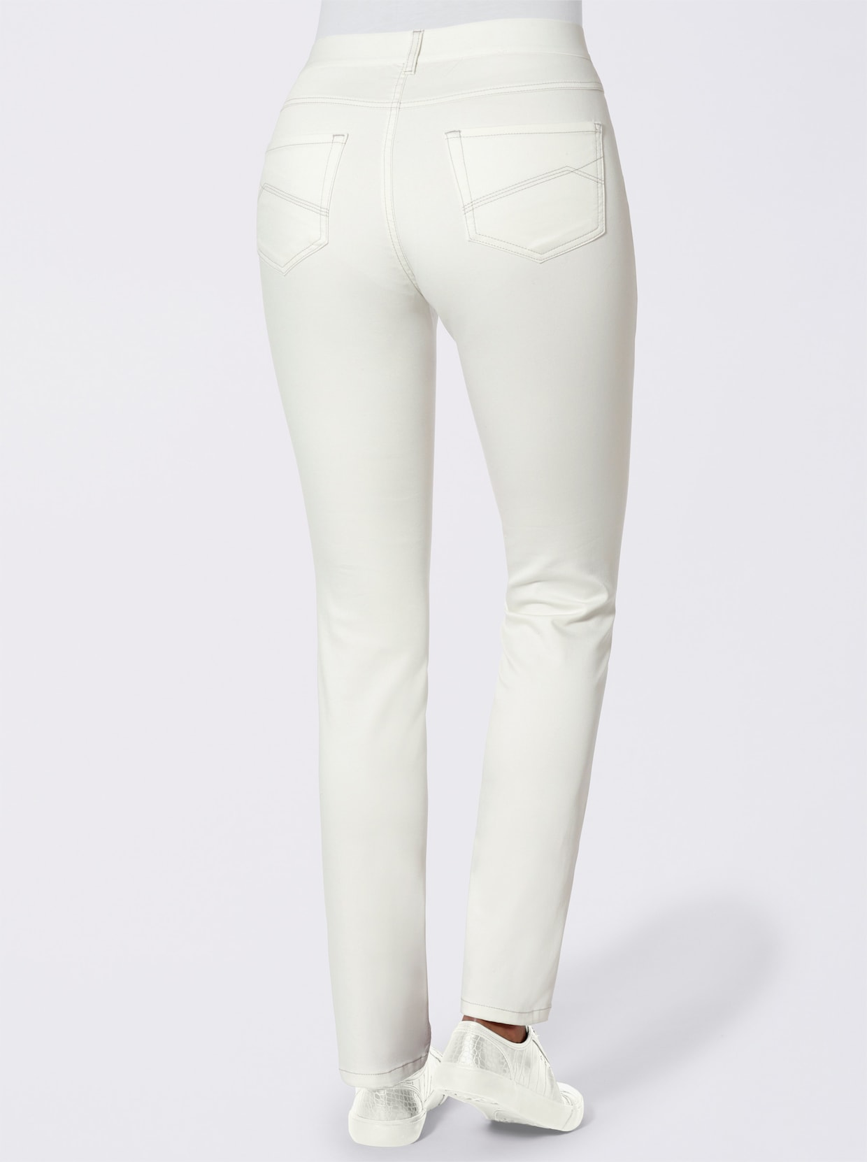Stehmann Comfort line Jeans - weiß