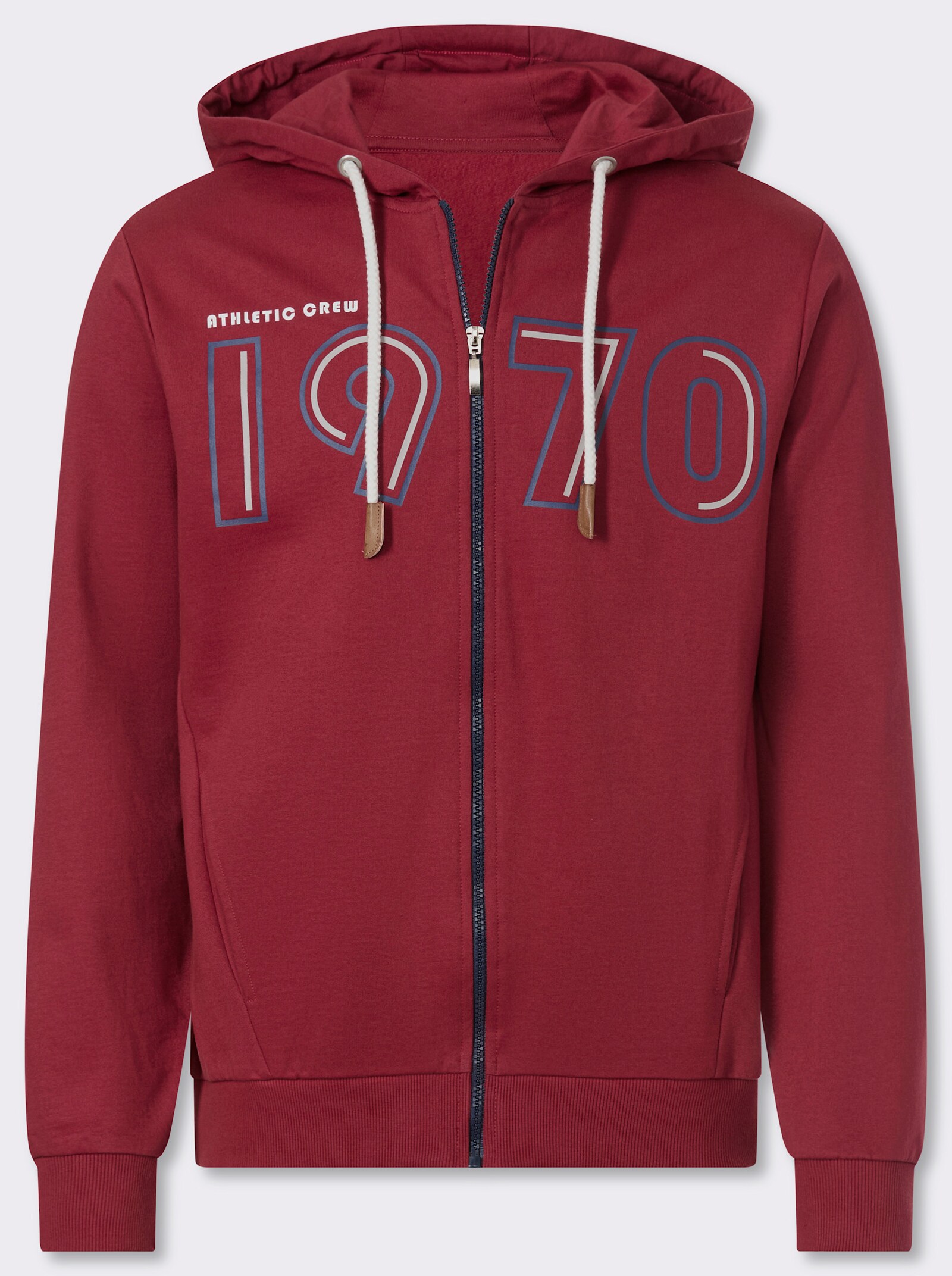 Catamaran Sweatjacke mit Front-Druck - kirsche-bedruckt