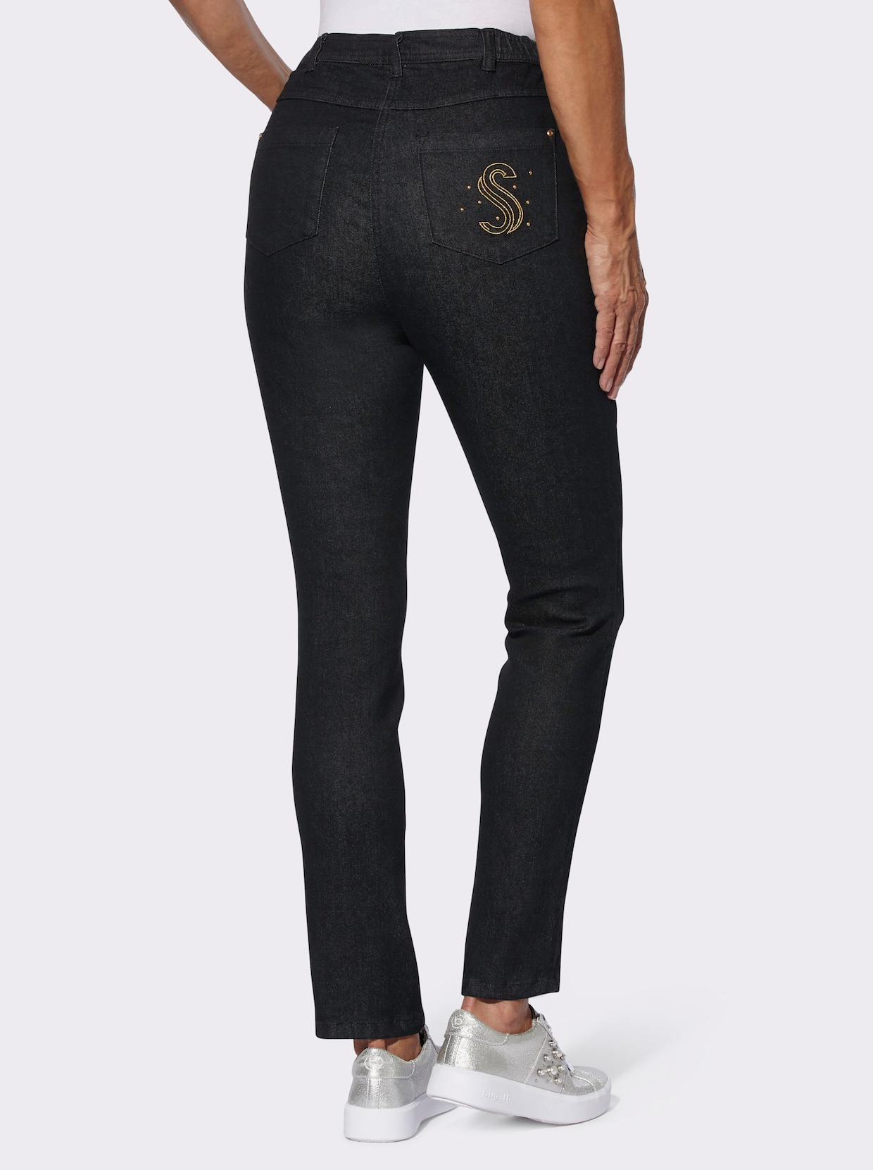 jeans - black denim