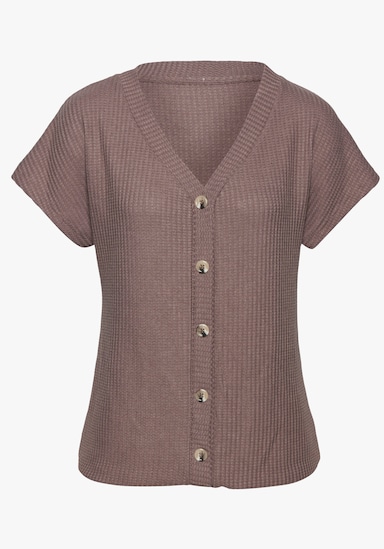 LASCANA T-Shirt - taupe