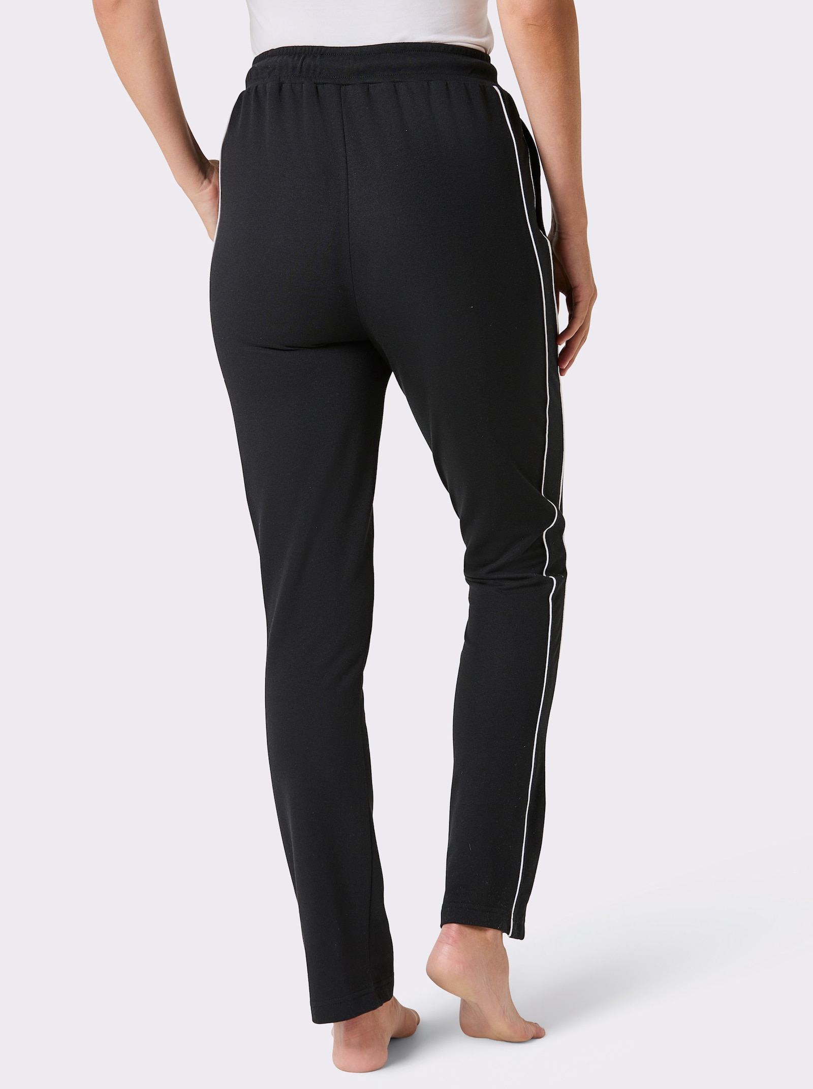 feel good Hose - schwarz-weiß