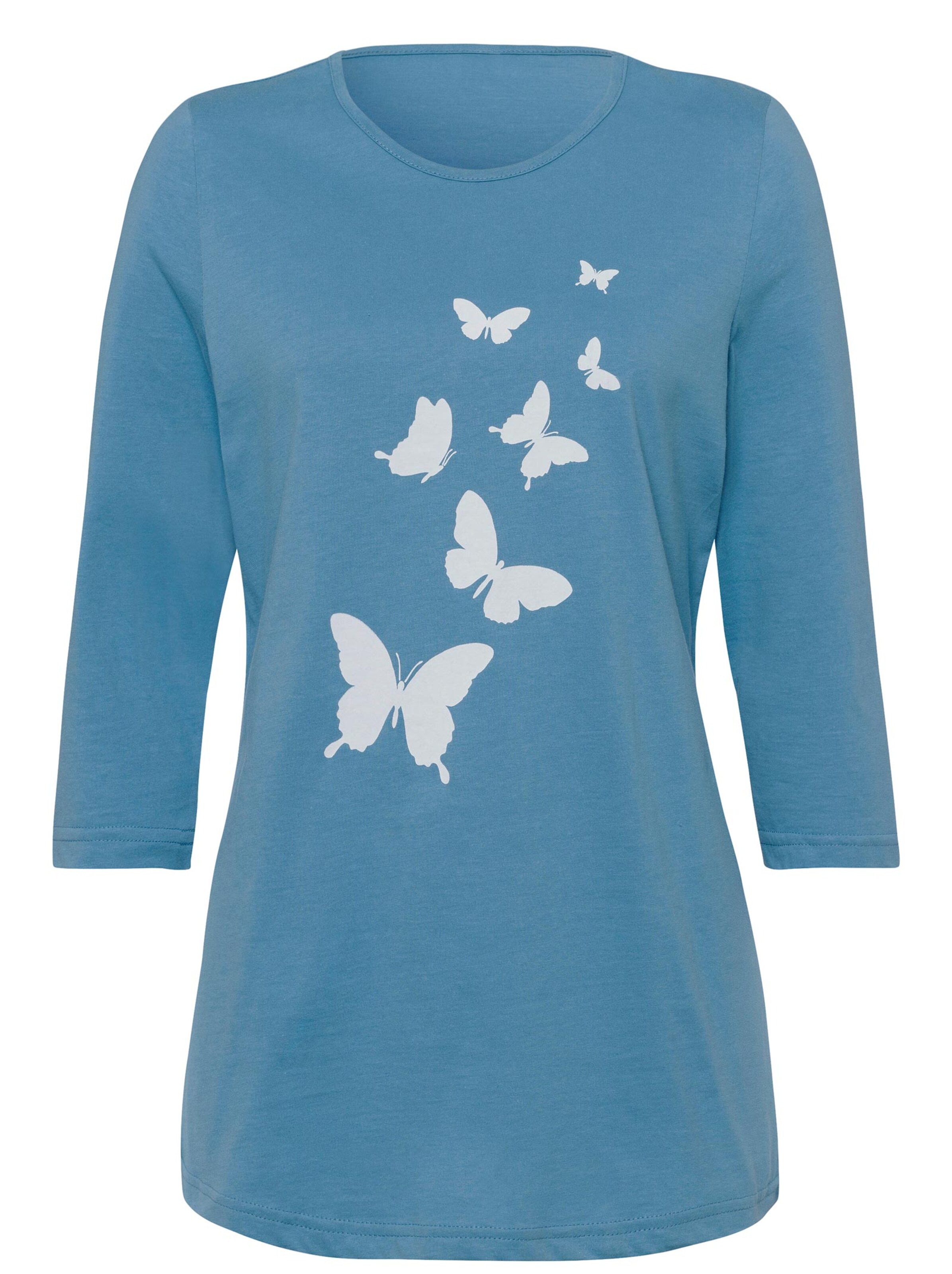 Shirt - bleu-bedruckt