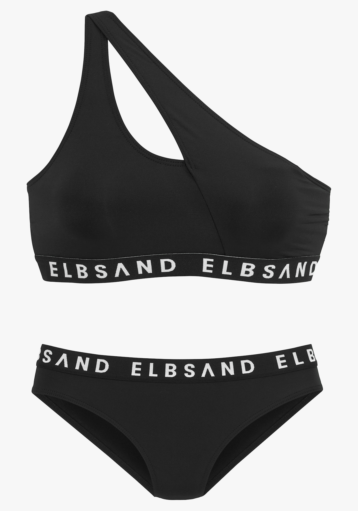Elbsand Bustier-Bikini - schwarz
