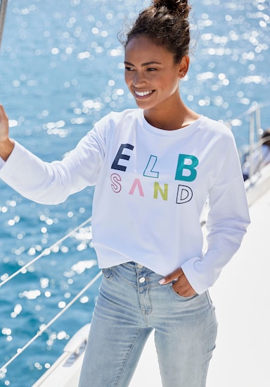 Elbsand Sweatshirt - weiss