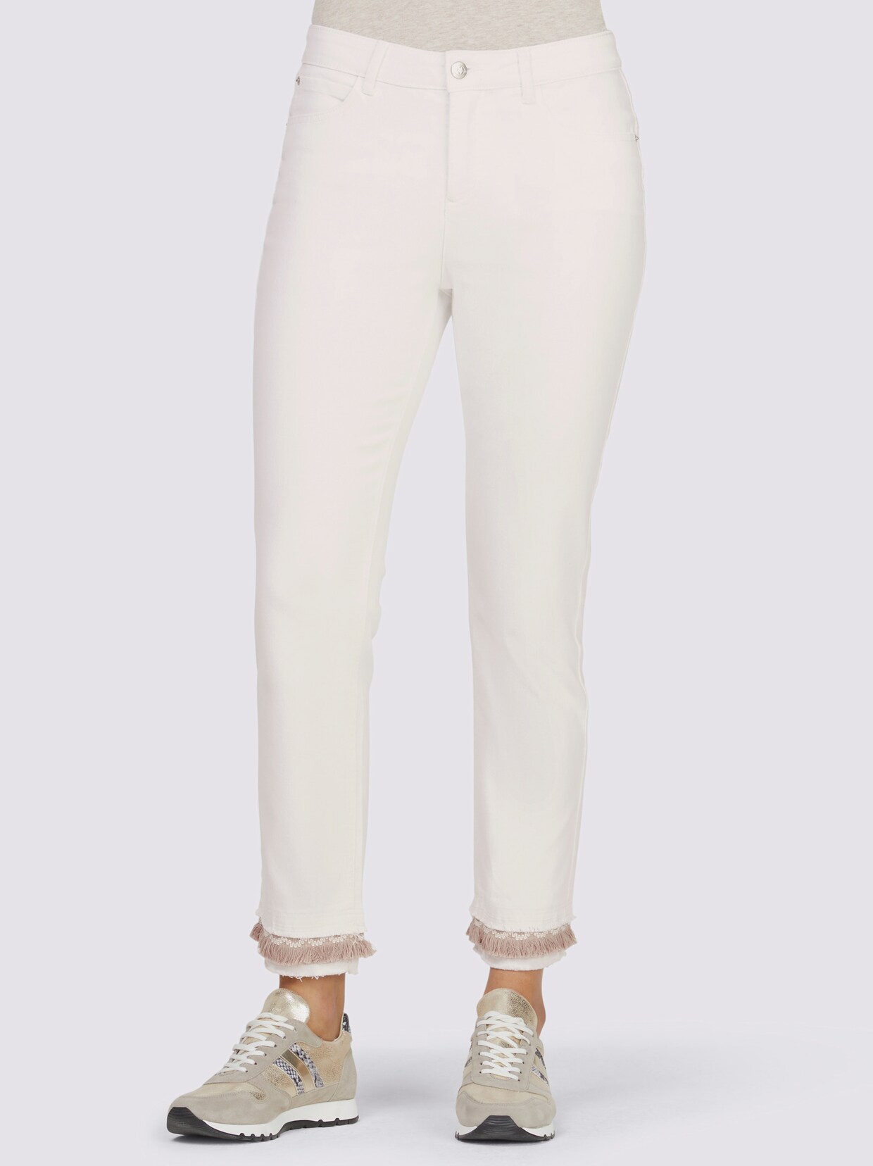 heine Push-up-Jeans - ecru