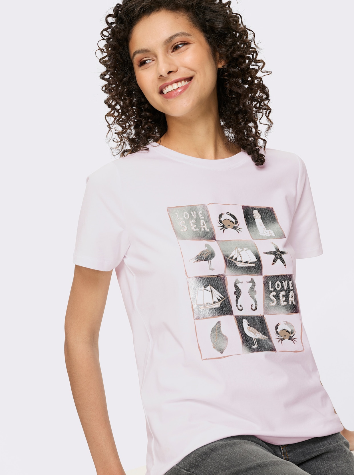 heine T-shirt à manches courtes - blanc