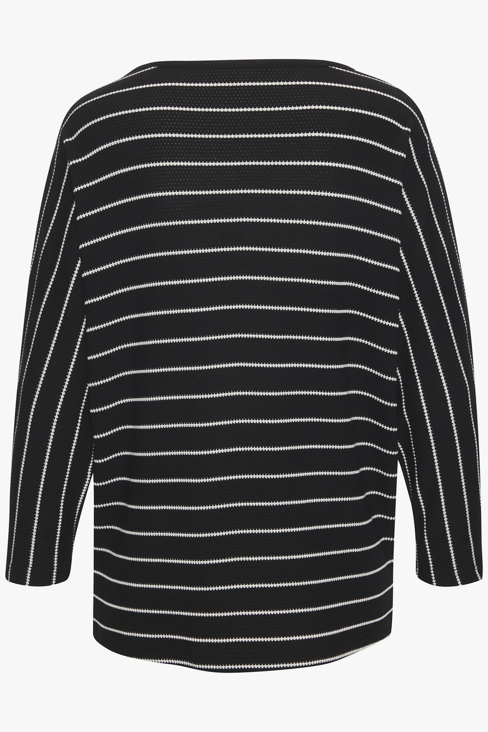 Vivance 3/4-Arm-Shirt - schwarz, weiß