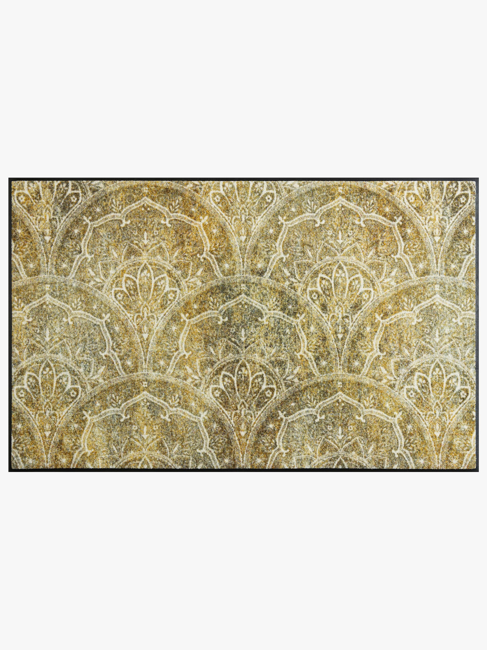 wash+dry by Kleen-Tex Fußmatte - oliv-gemustert