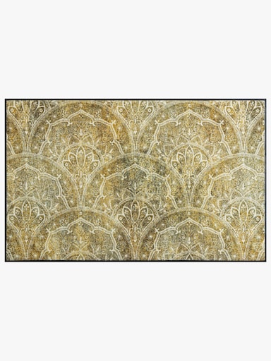 wash+dry by Kleen-Tex Fußmatte - oliv-gemustert