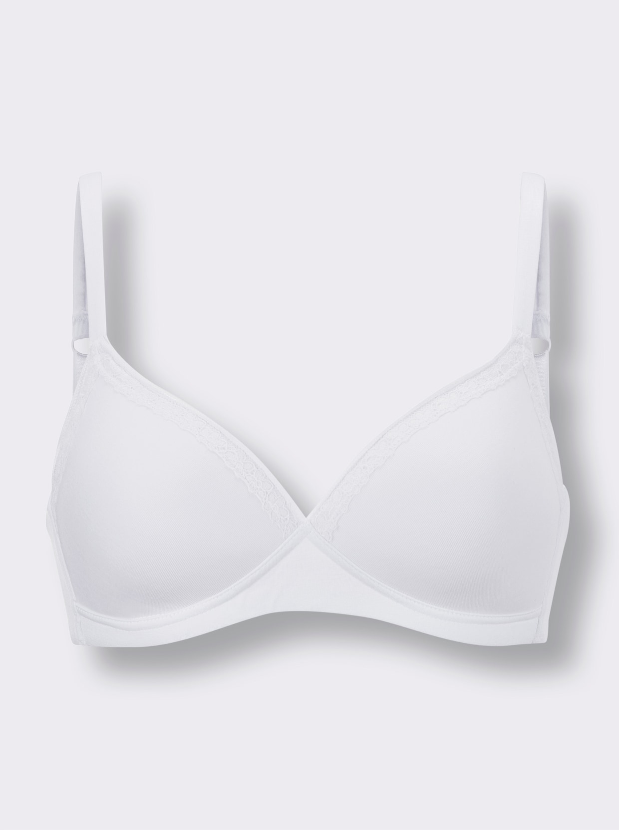 Comfort-bh zonder beugel - wit