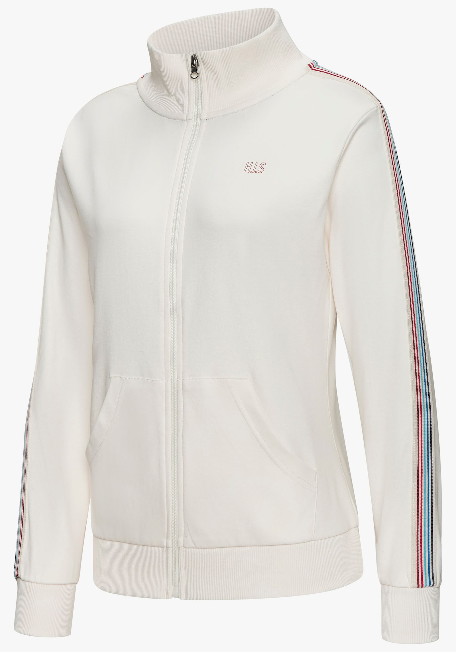 H.I.S Sweatjacke - ecru
