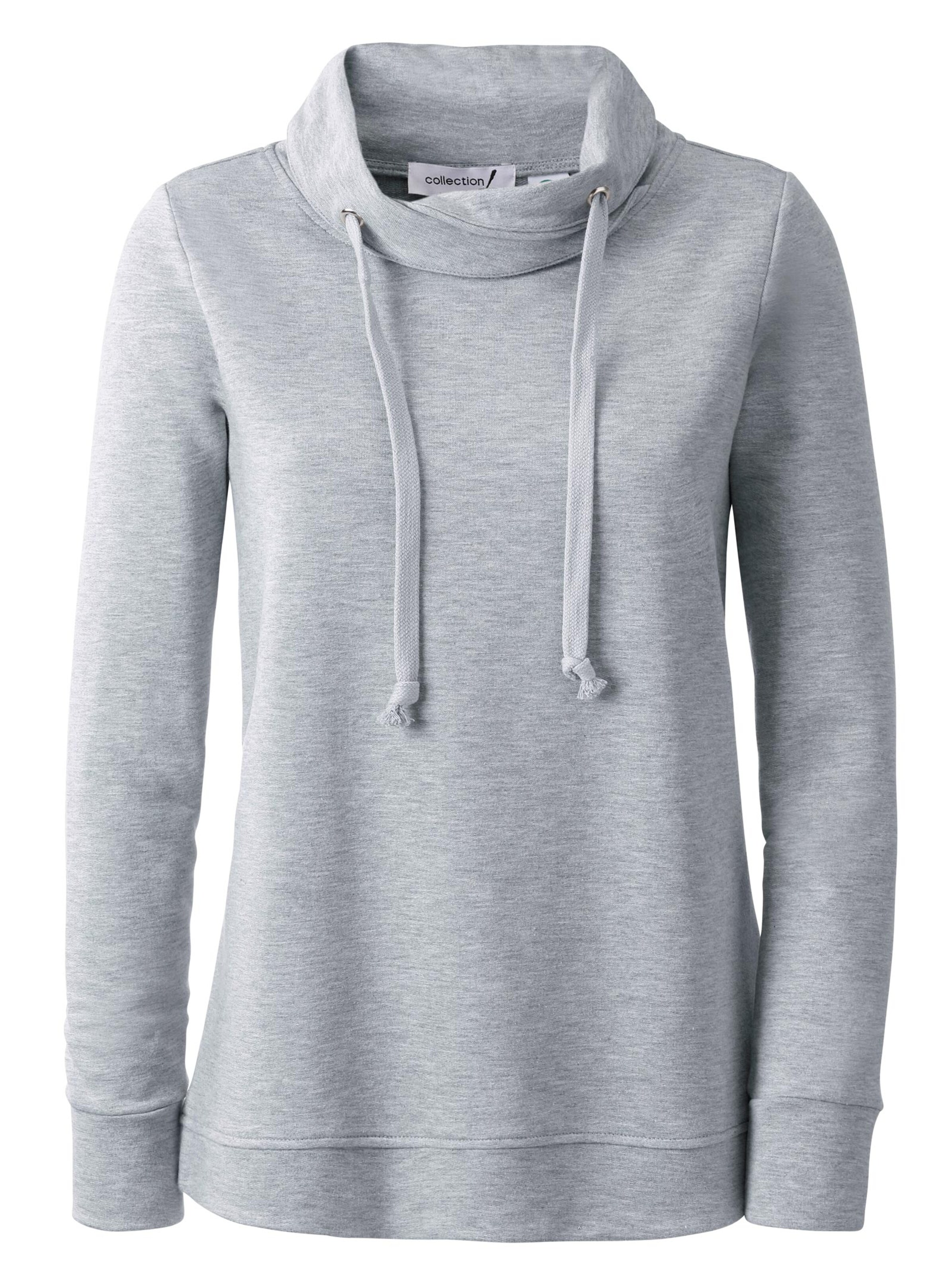 Collection L Sweatshirt - grau-meliert