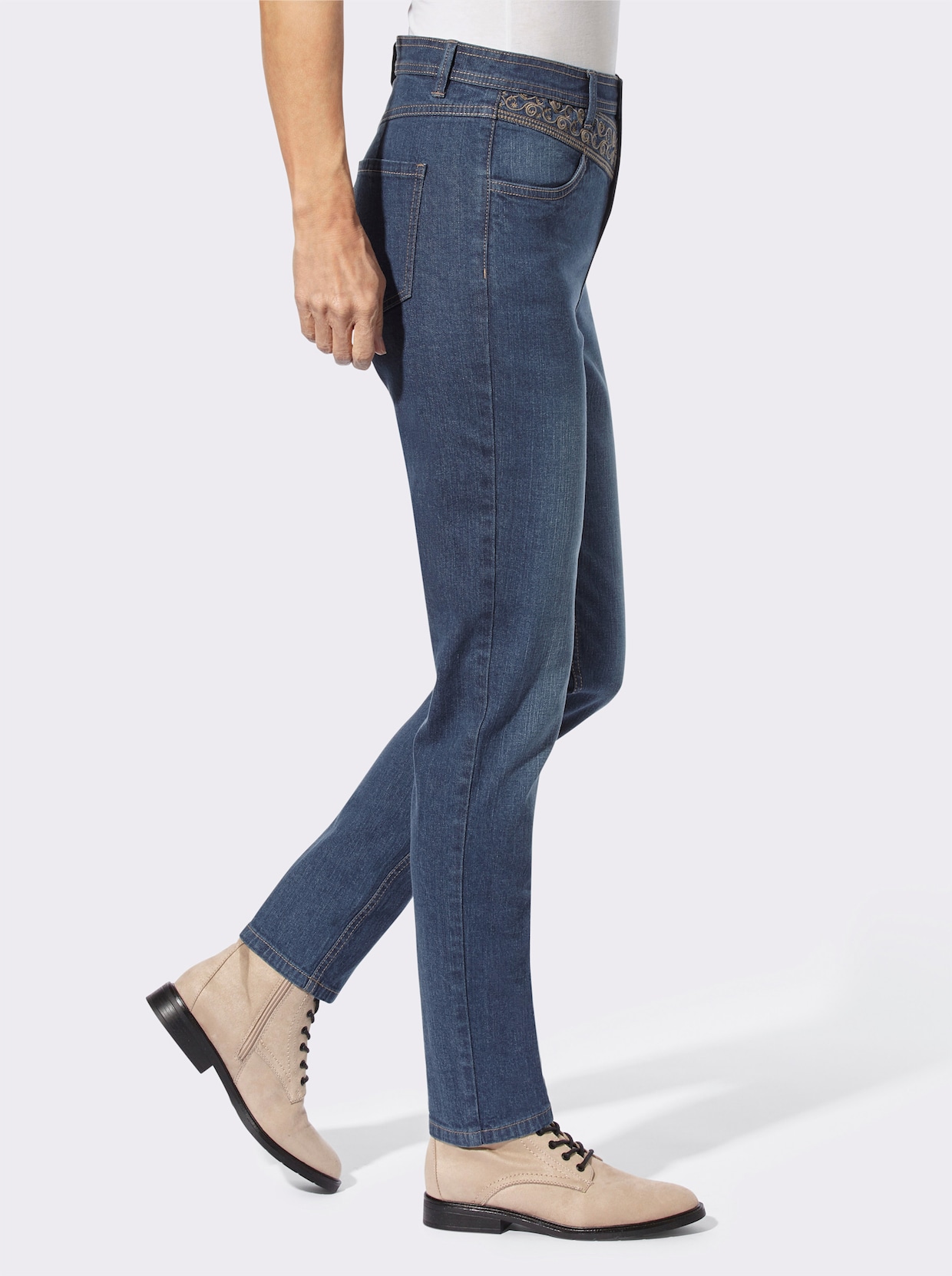 Jeans - blue-stone-washed